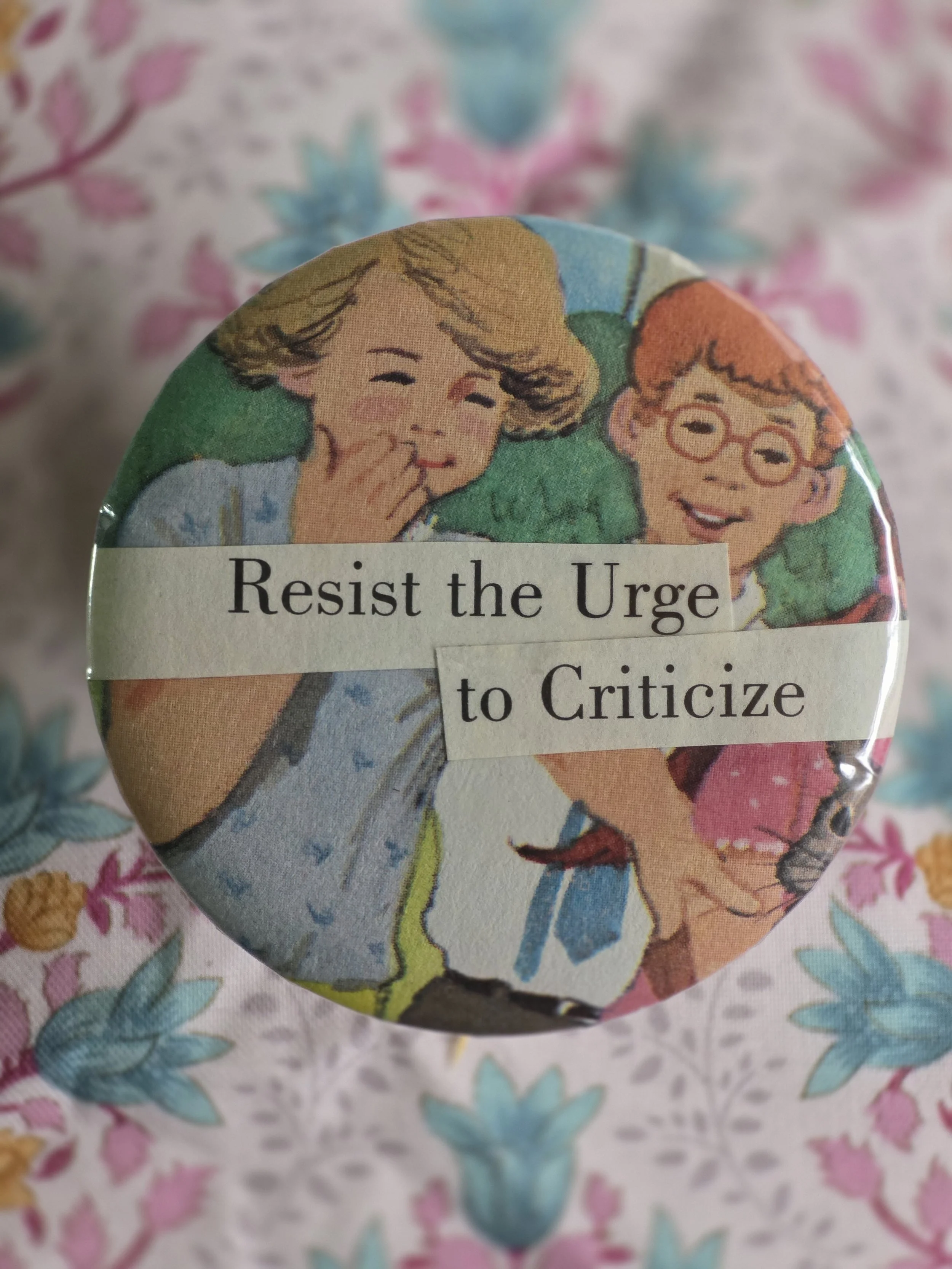 Resist the Urge Pin