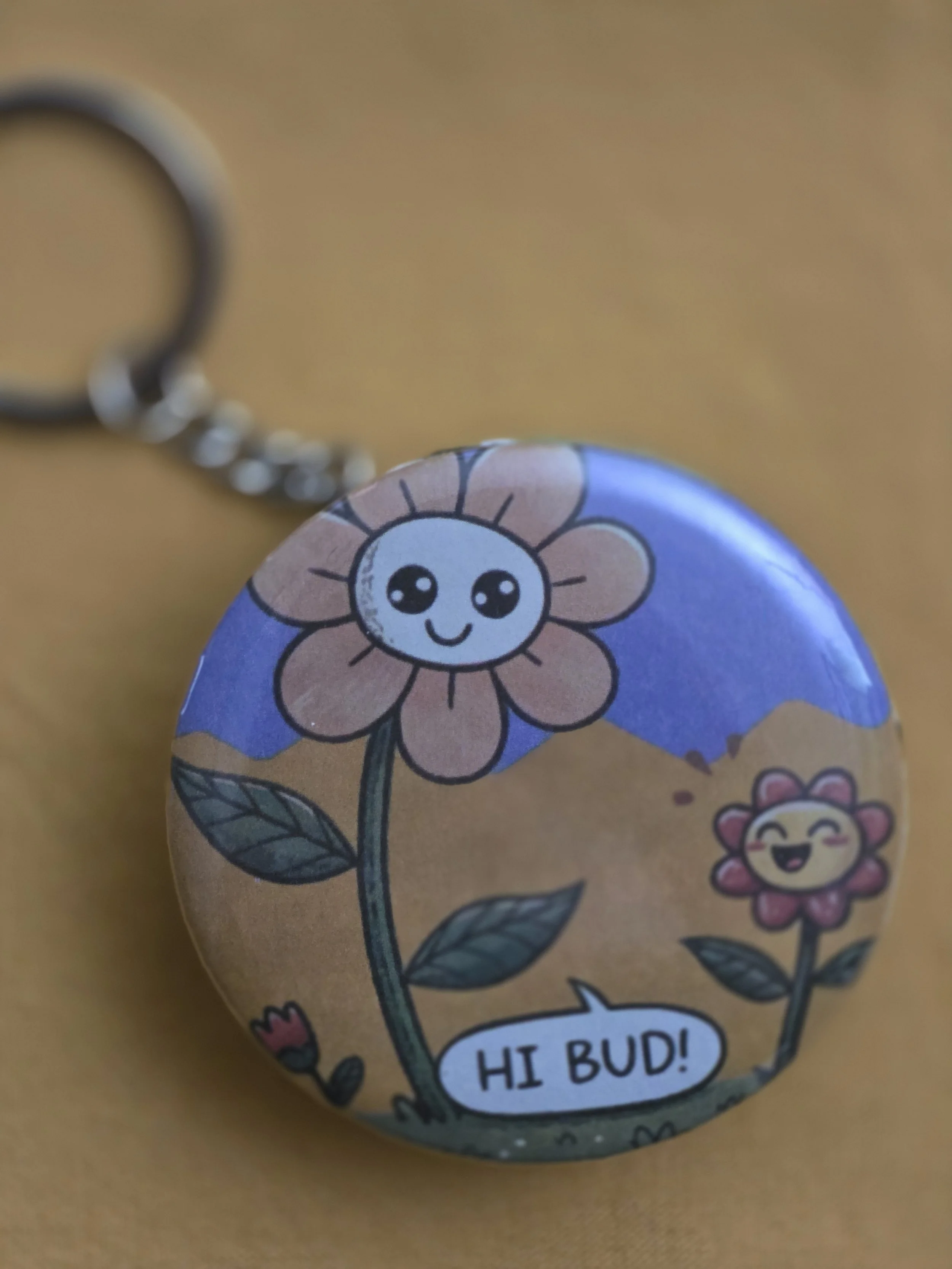 Hi Bud Keychain