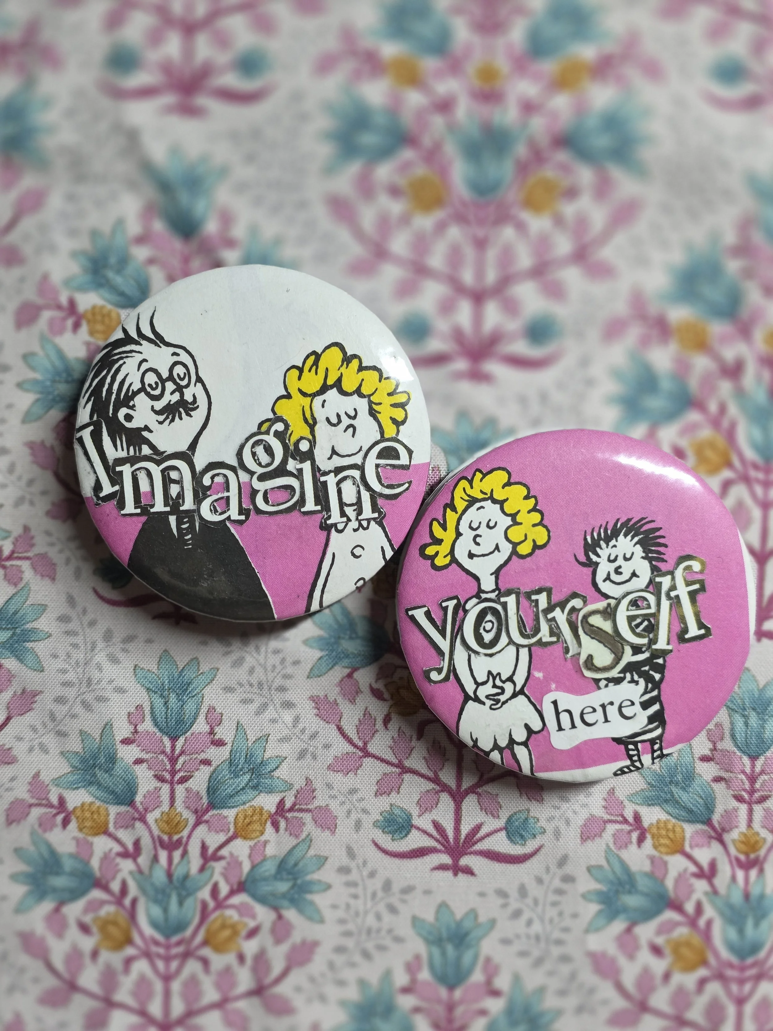 Imagine Yourself Here Magnet Set