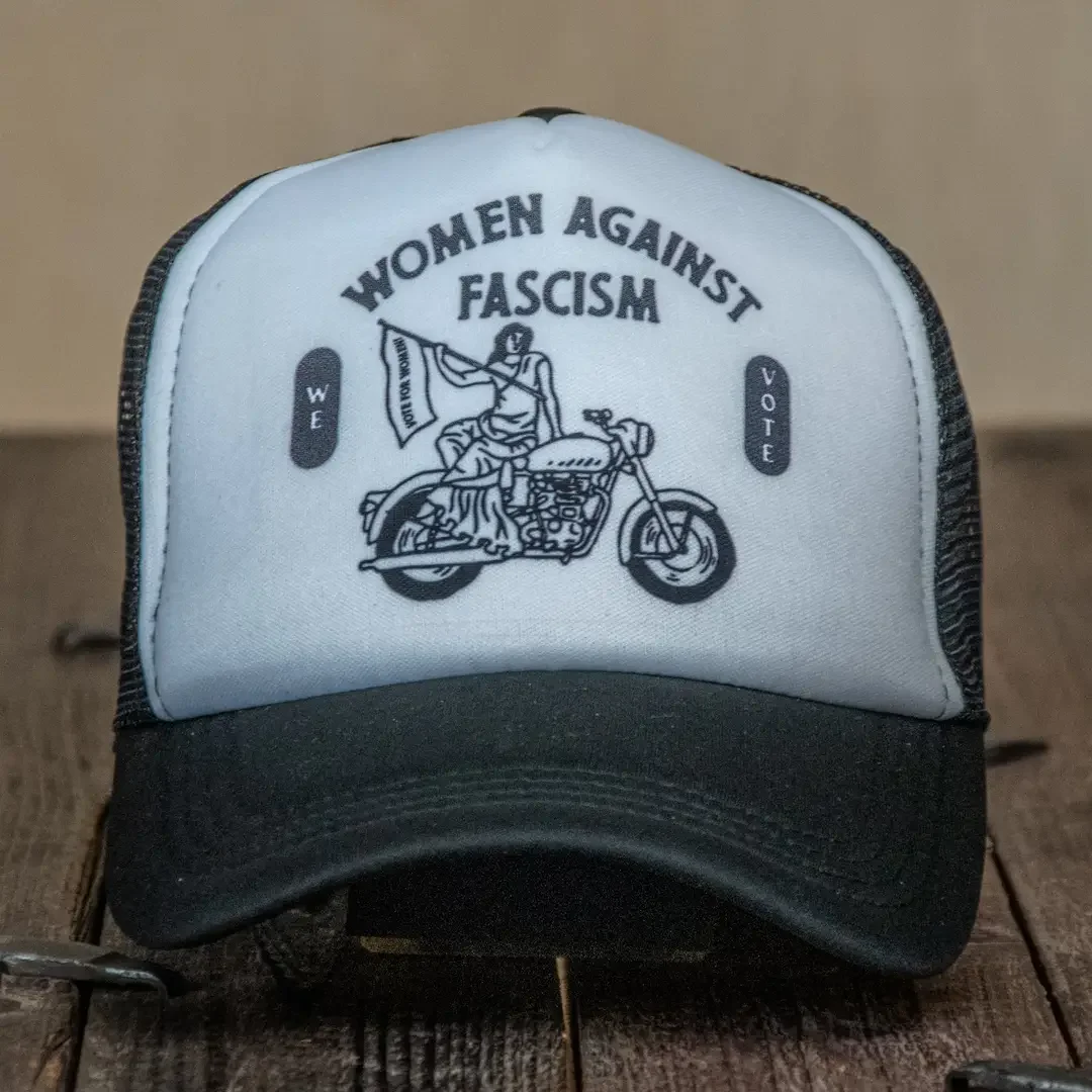 Women Against Fascism  Trucker Hat