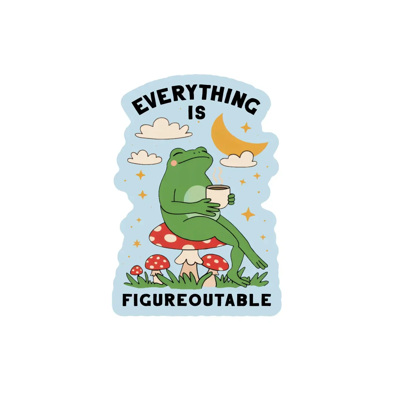 Figureoutable Vinyl Sticker