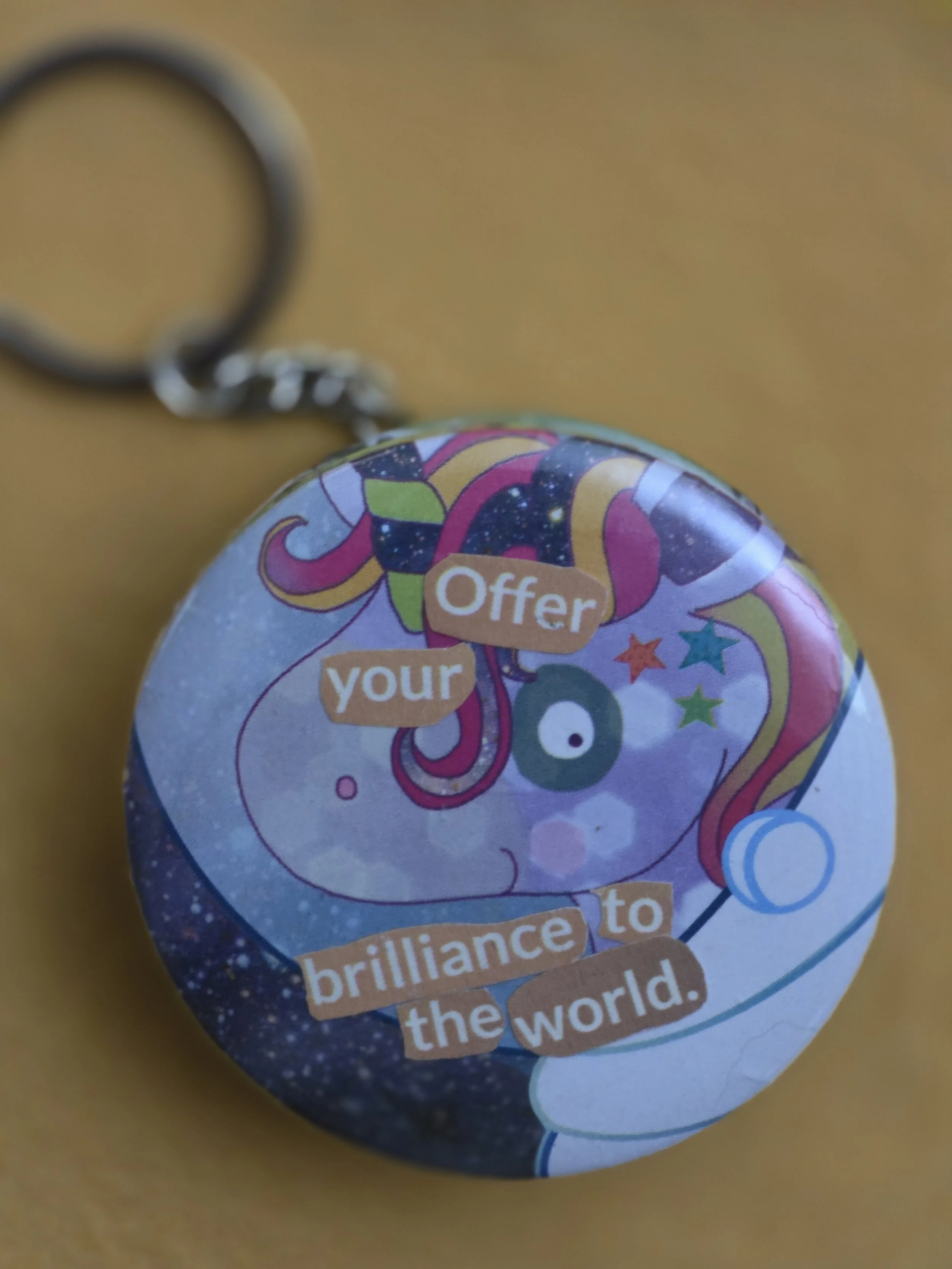 Offer Your Brilliance Keychain