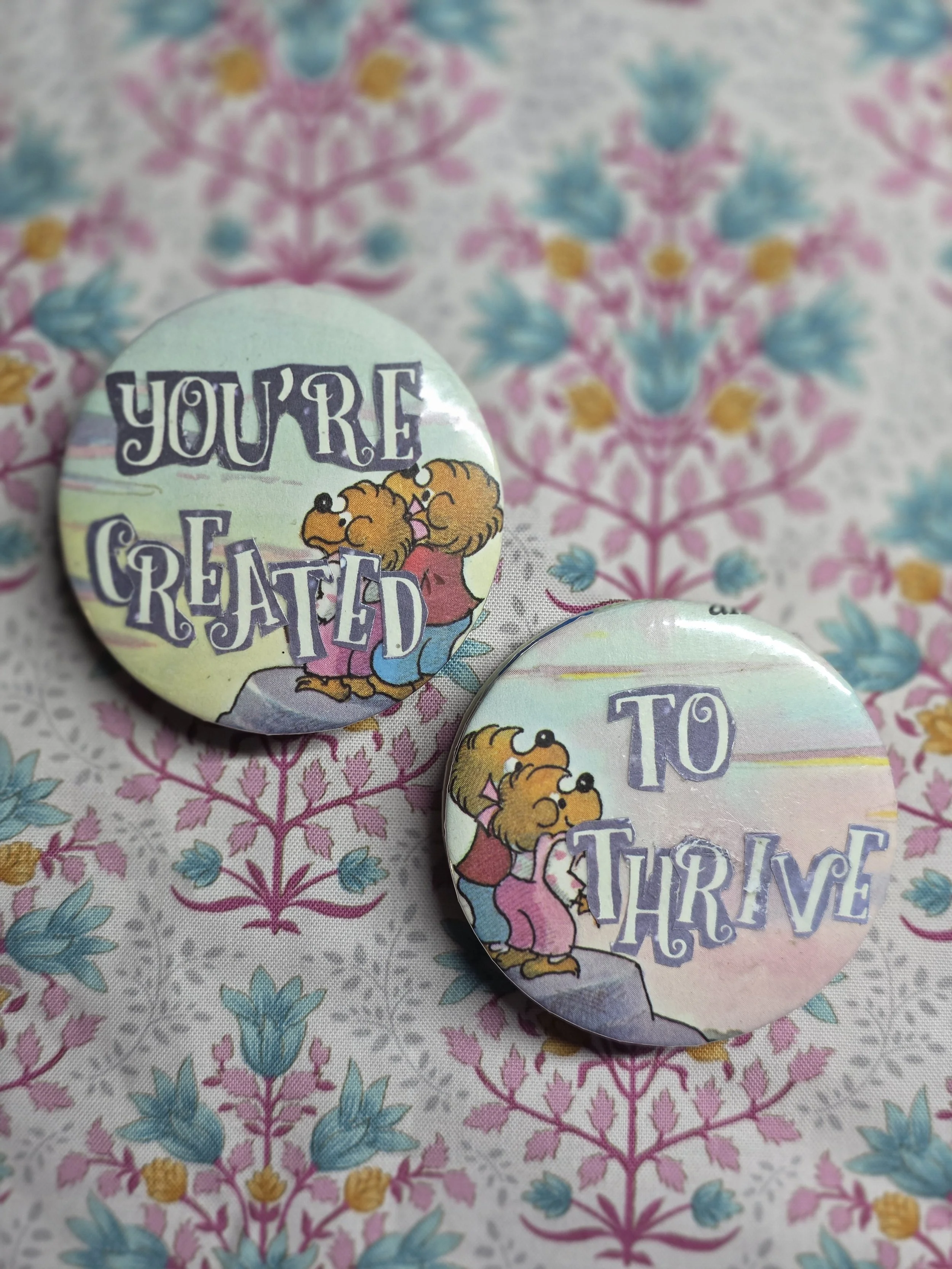 Created to Thrive Pin Set