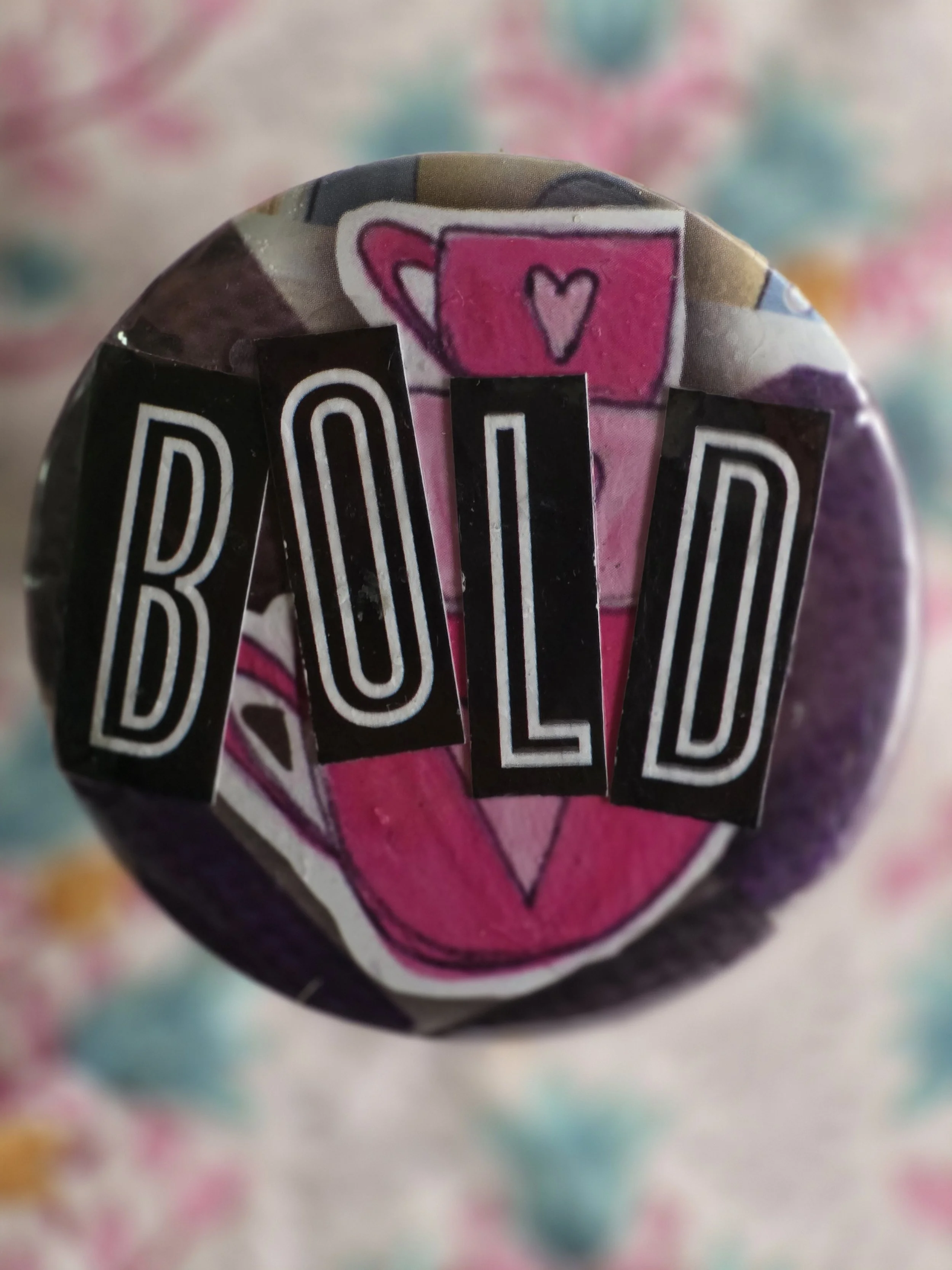 Bold like my Coffee Pin