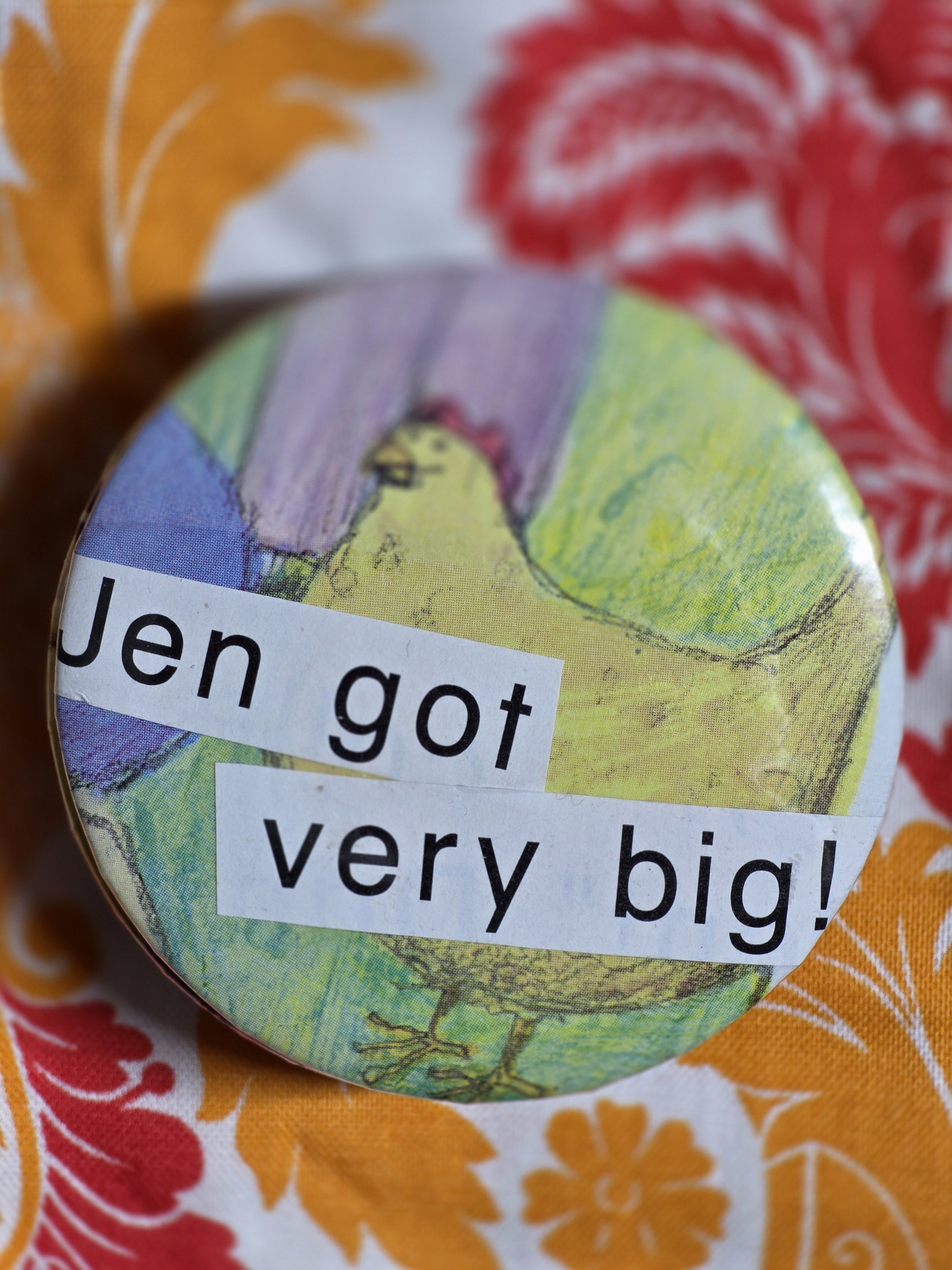 Jen the Hen Pin
