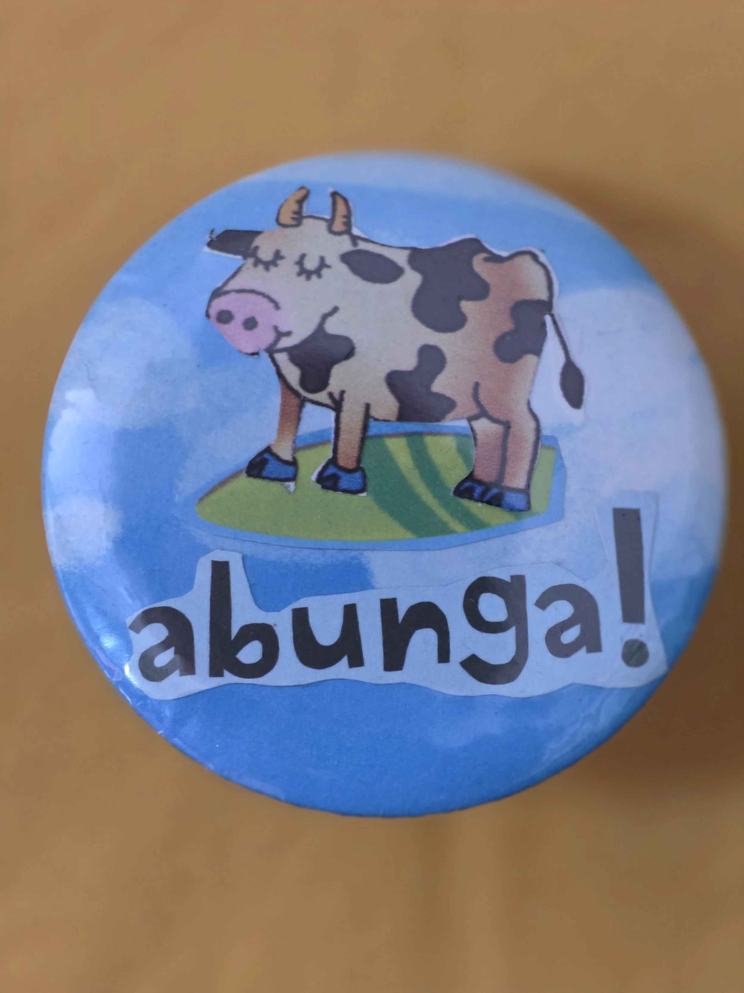 Cow-Abunga Pin