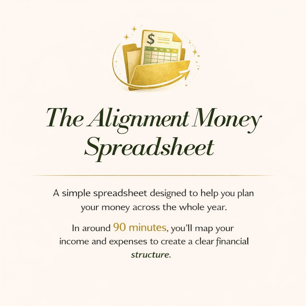 The Alignment Money Method Spreadsheets