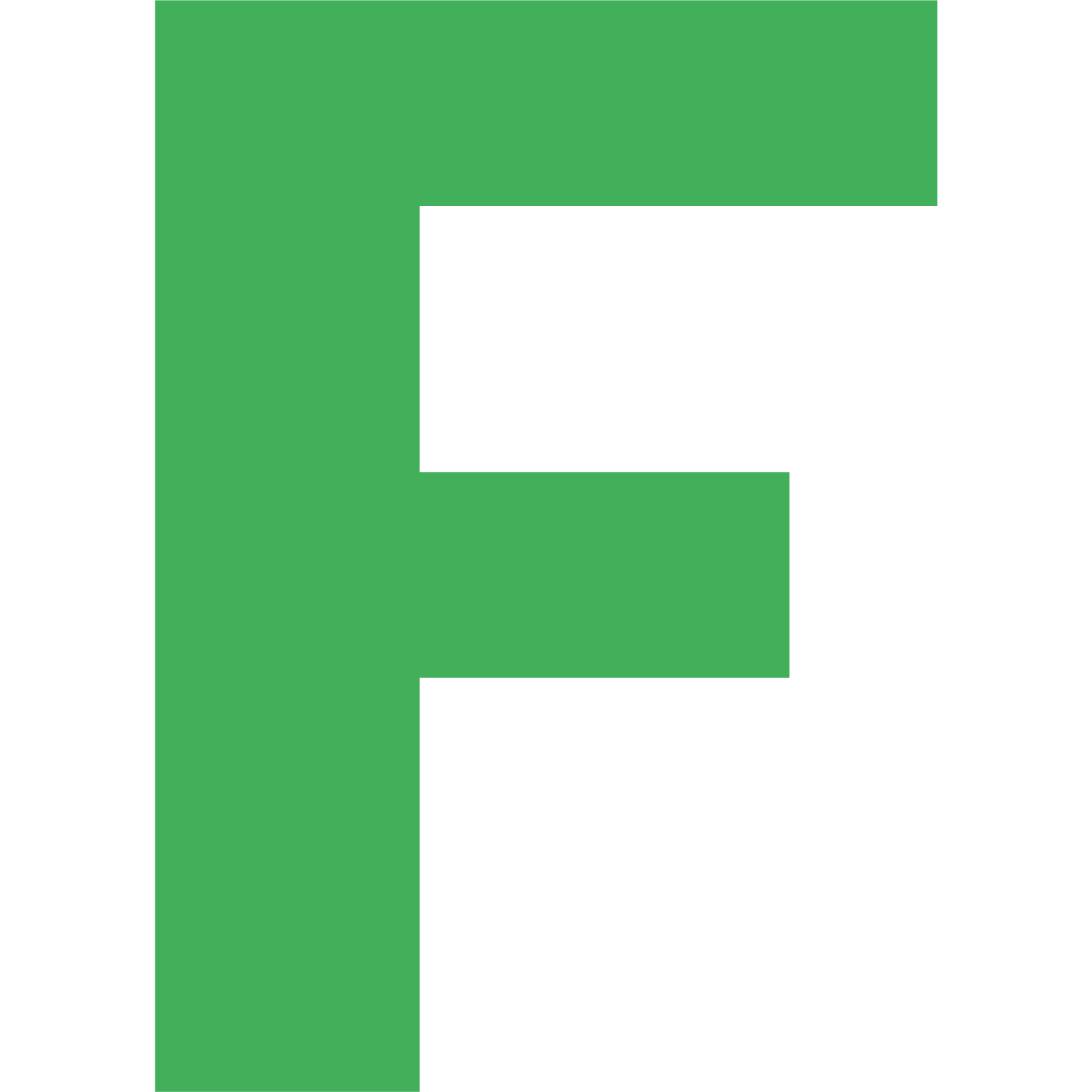 The letter F