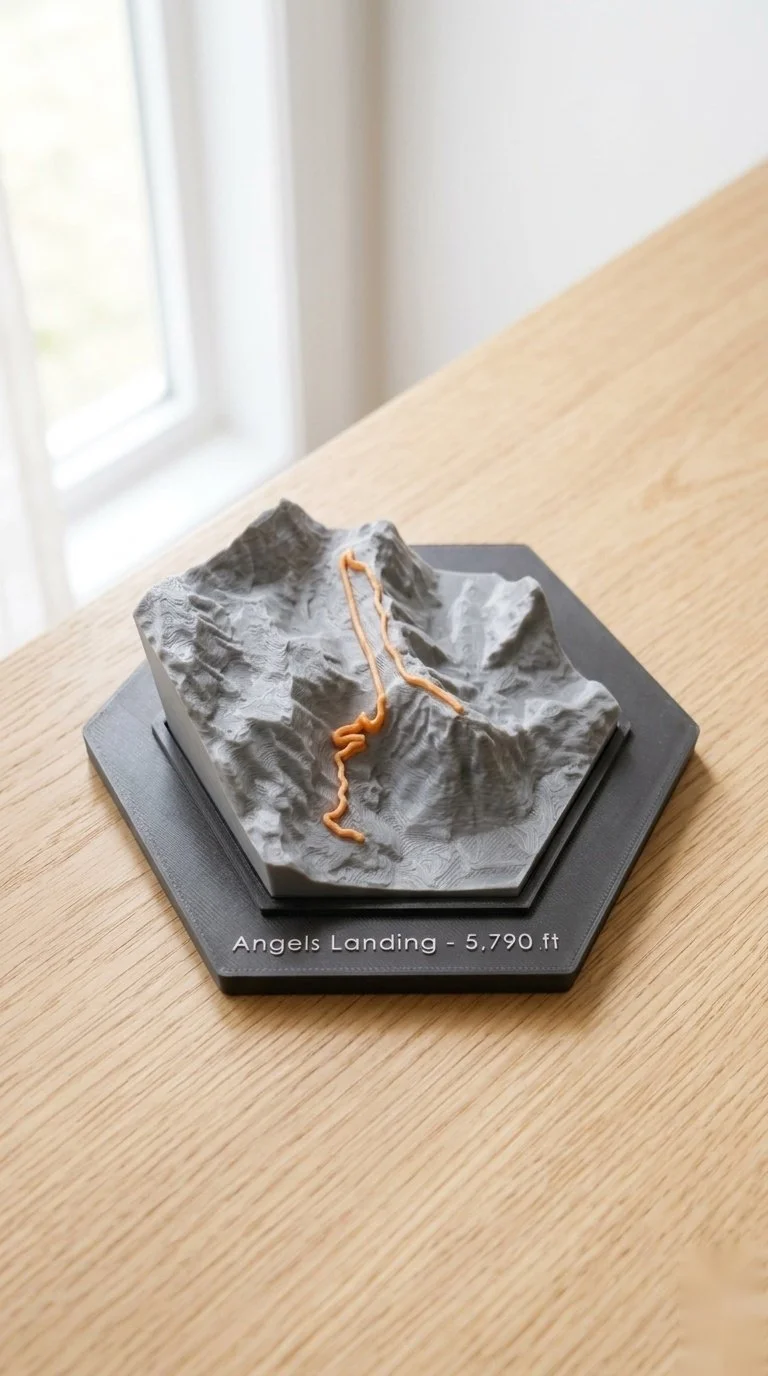 Custom Terrain Model – Your Adventure, Your Trophy