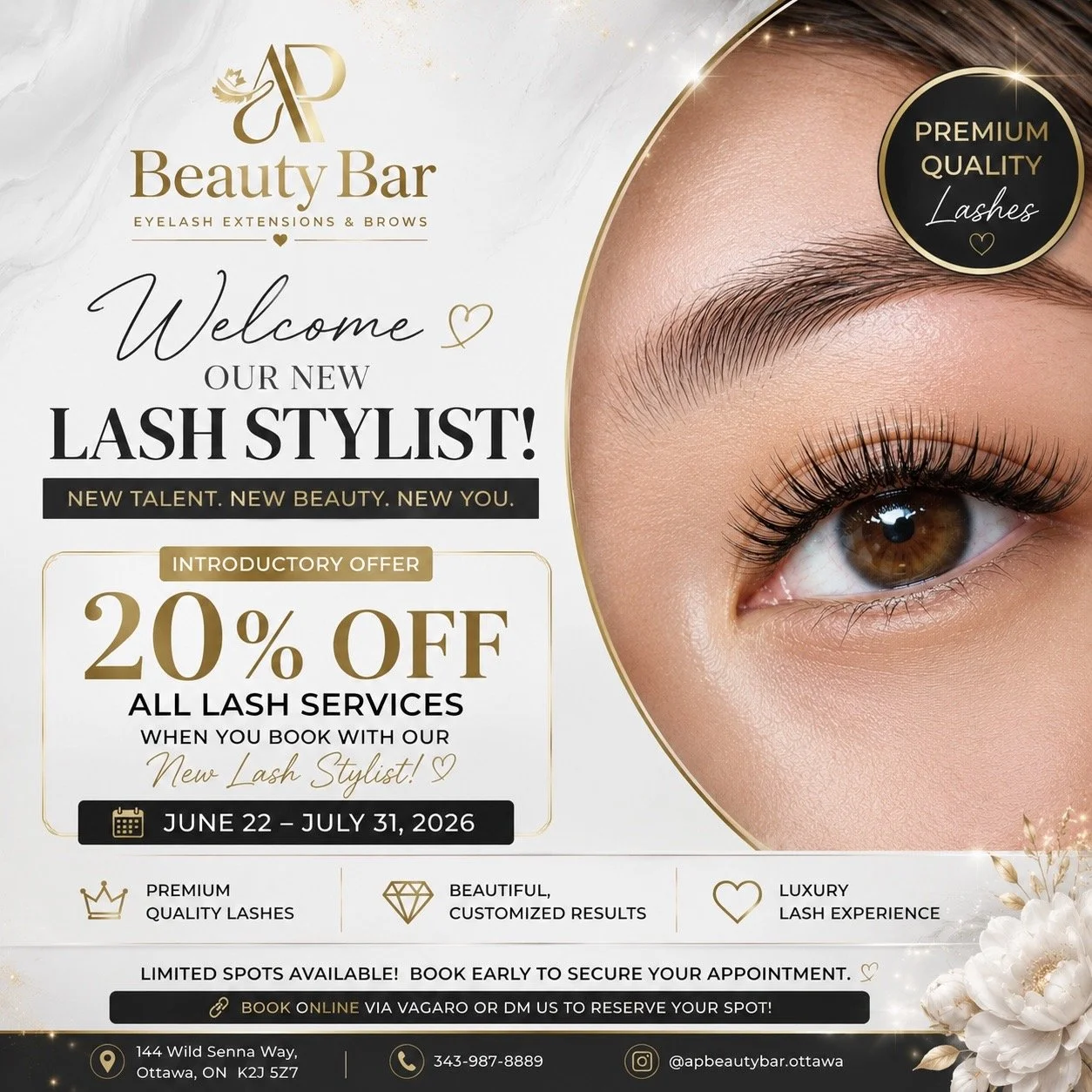 Welcome Our New Lash Stylist!&nbsp;