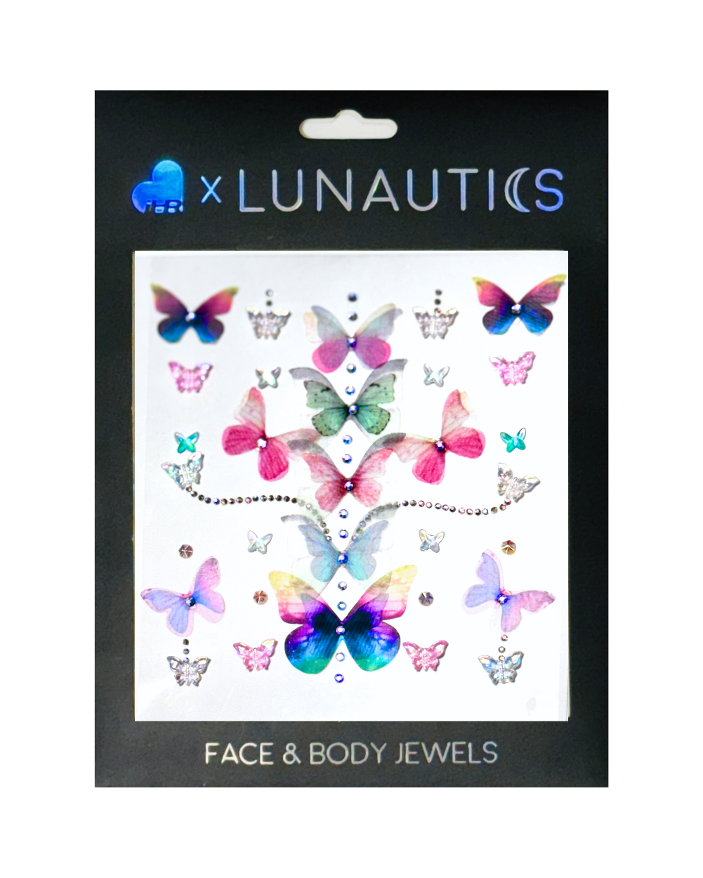 Butterfly Mirage Hair & Body Jewel Mix Pack