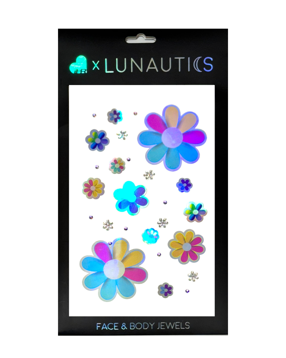 Disco Daisy Holographic Pasties & Body Stickers