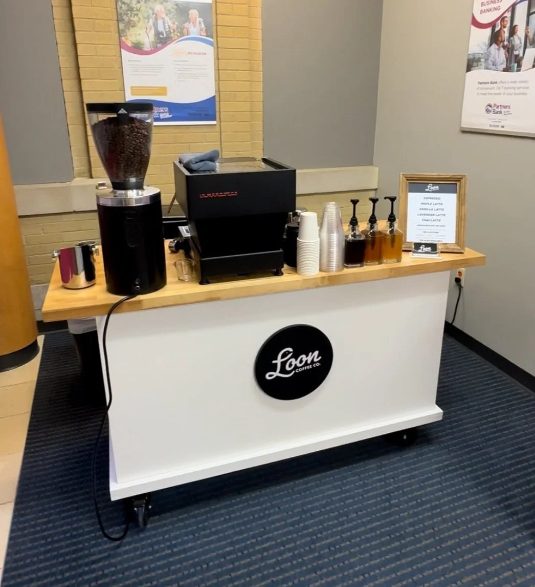 in office coffee cart for staff appreciation 