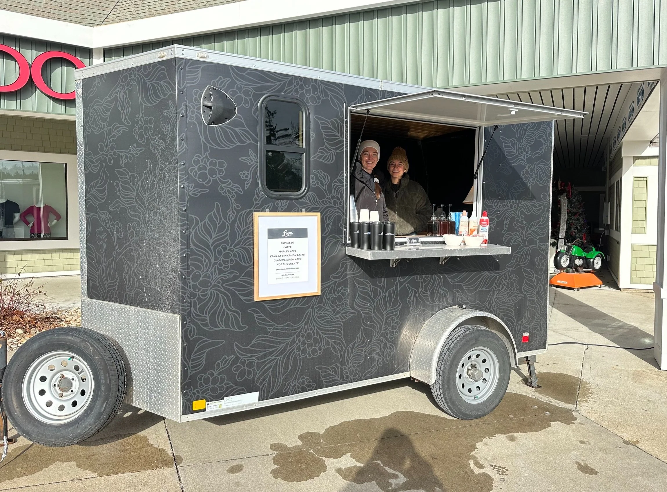 coffee trailer for outdoor event