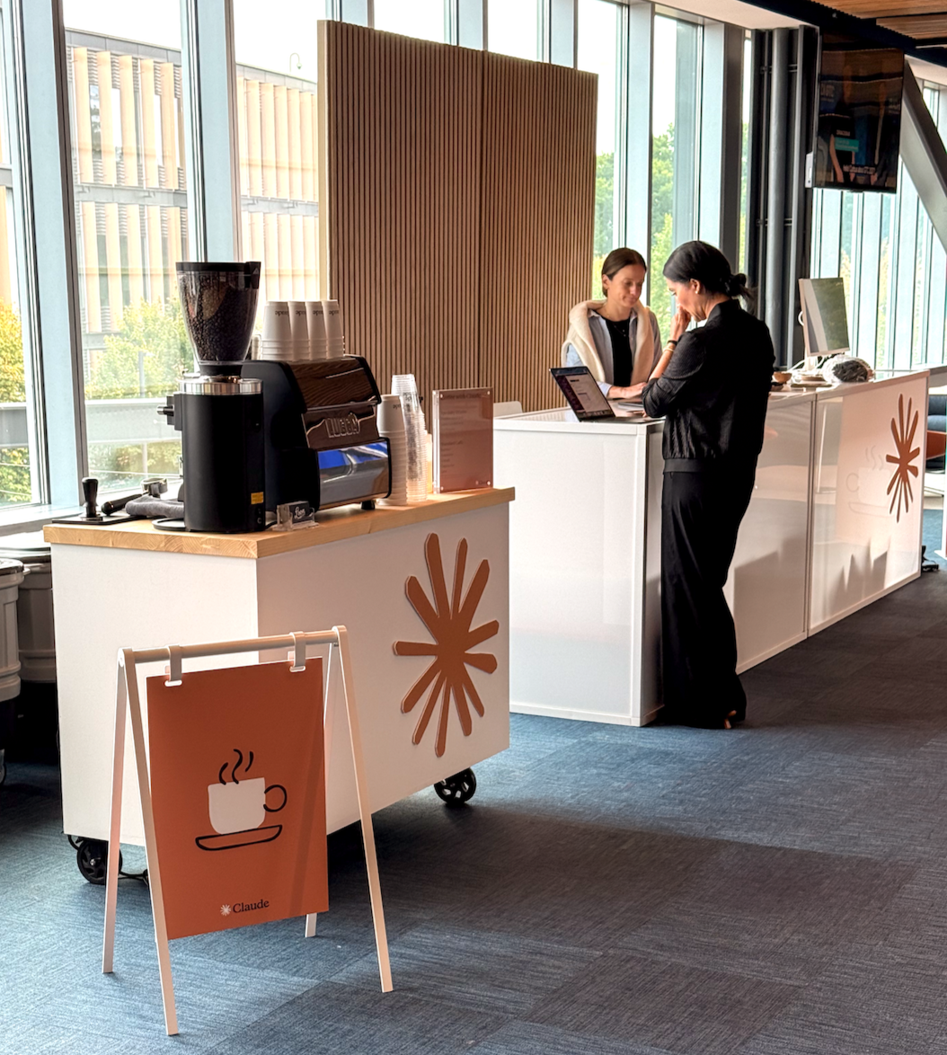 Wedding coffee bar
