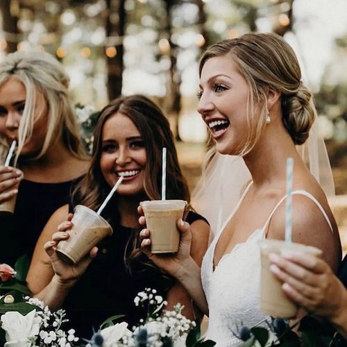 Wedding coffee bar