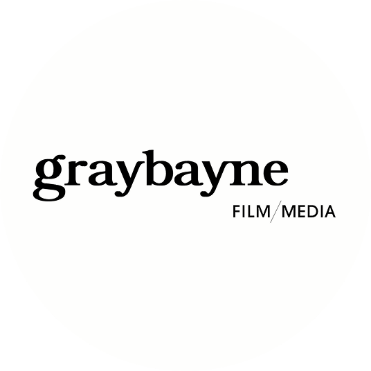 Graybayne logo with black text on a white circular background.