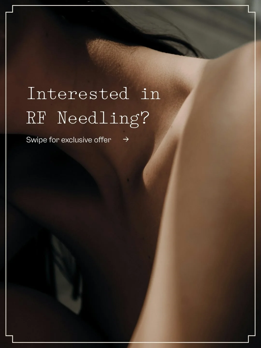Our exclusive RF Needling launch offer👇🏼

To celebrate the launch of our new RF Needling device, we have a limited availability of already discounted packages. We&rsquo;re offering a further $200 off RF Needling packages. 

To secure your package, 