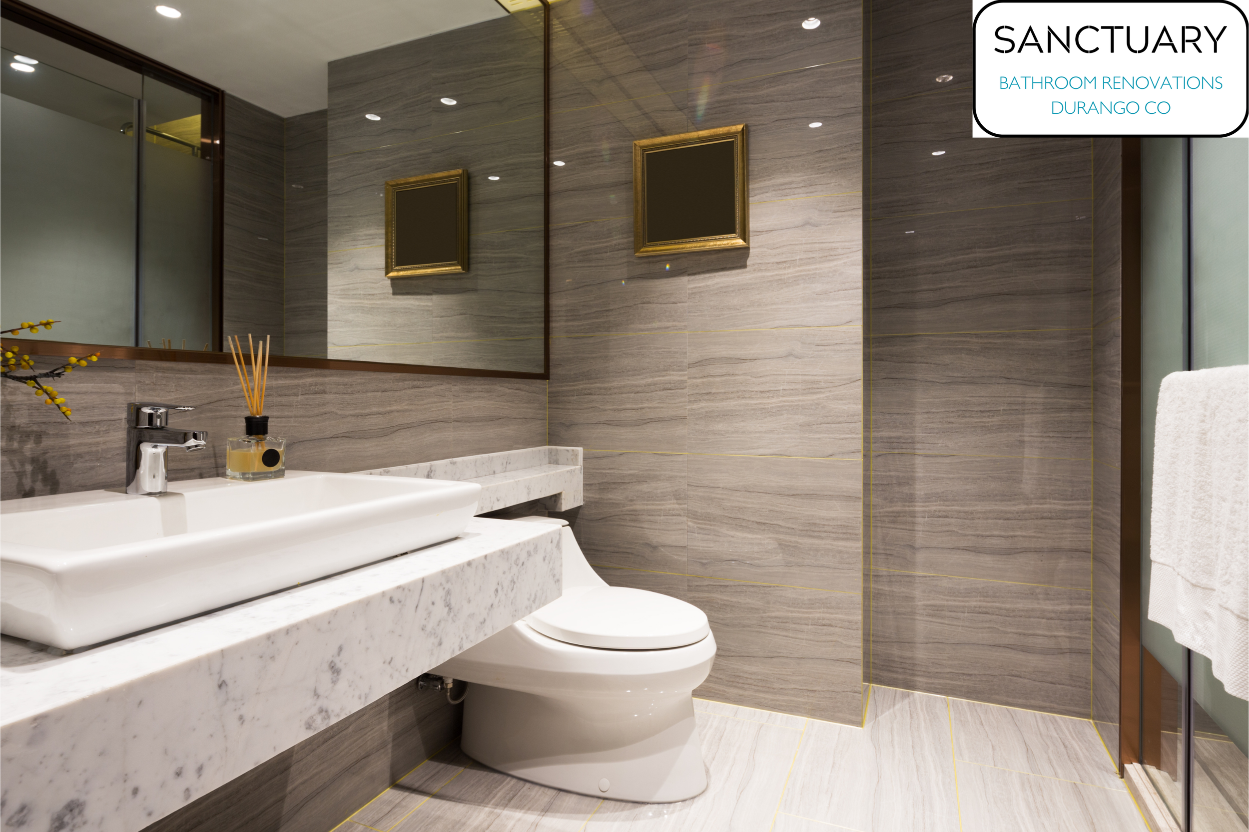 New Toilet Durango, What a bathroom costs in durango, co