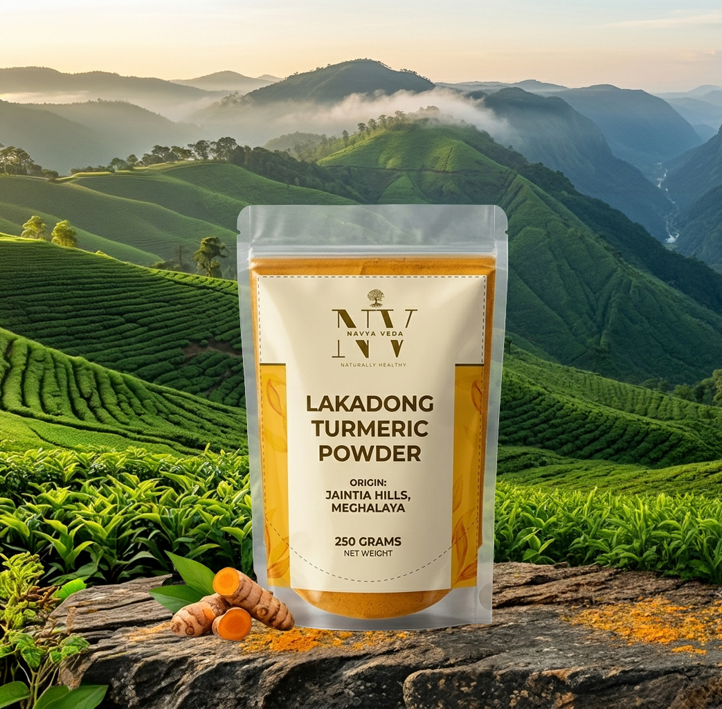 The "Golden Secret" from Meghalaya: Navya Veda Lakadong Turmeric