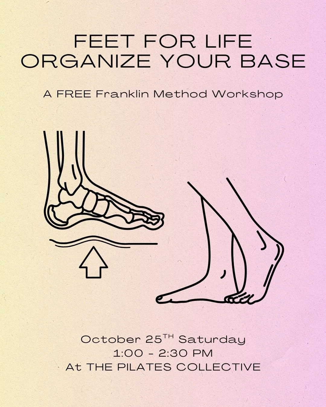 Franklin Method Feet Workshop