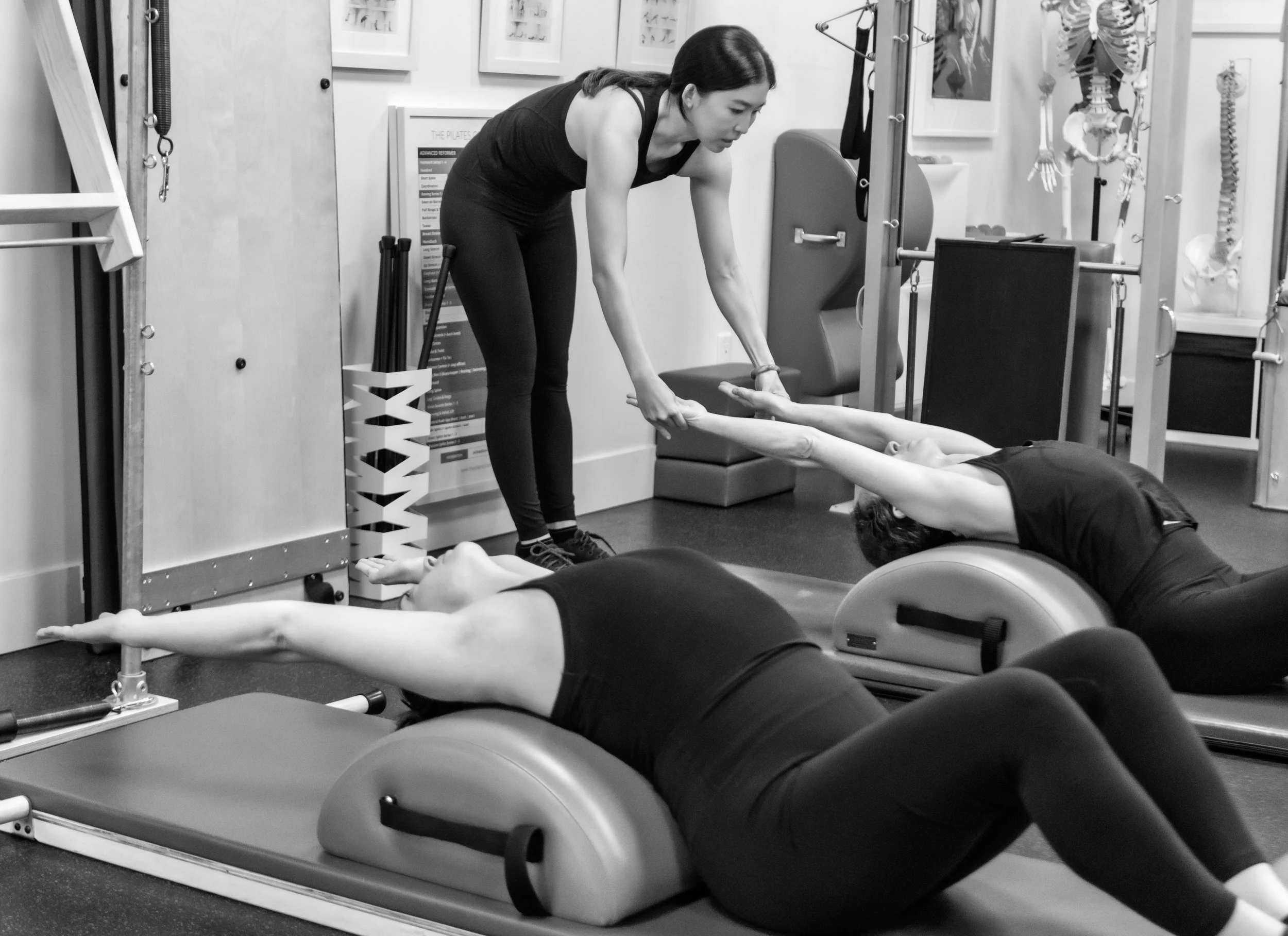 Semi-private Pilates session Vancouver