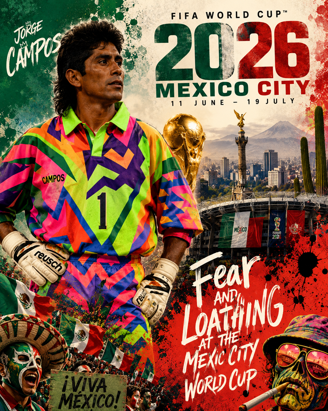 A night with Jorge Campos