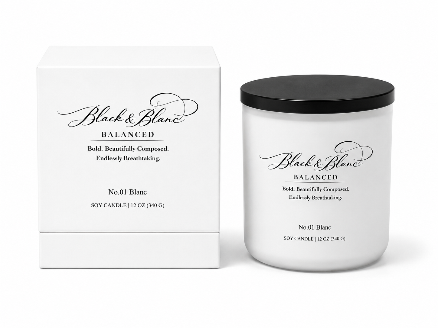 No. 01 — Blanc Candle