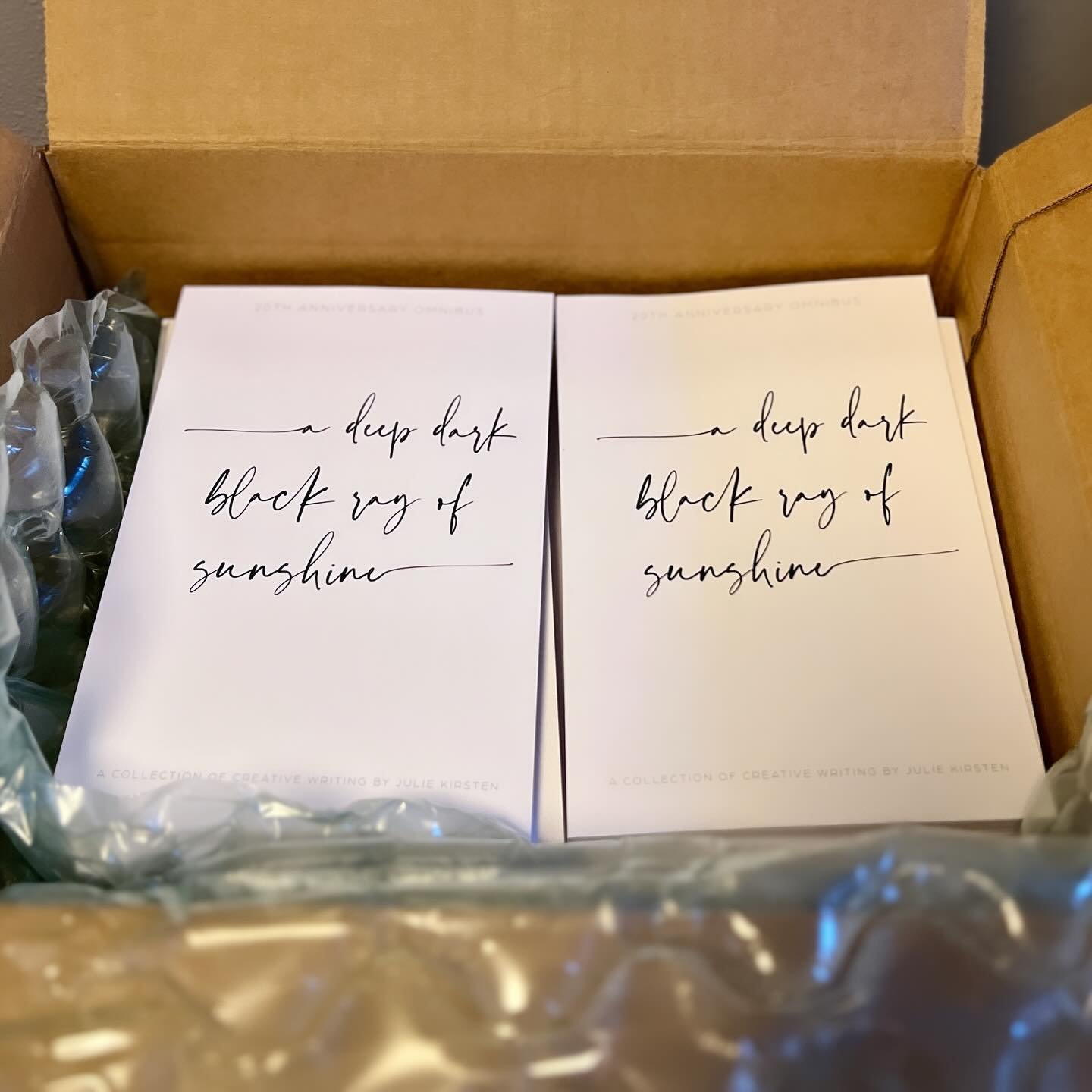 Look what finally arrived! For those of you who preordered an autographed copy, I&rsquo;ll be getting them to you ASAP! If you didn&rsquo;t order one, you still can get one! Limited number available at the Plumb Creative site, under Shoppe! If you're