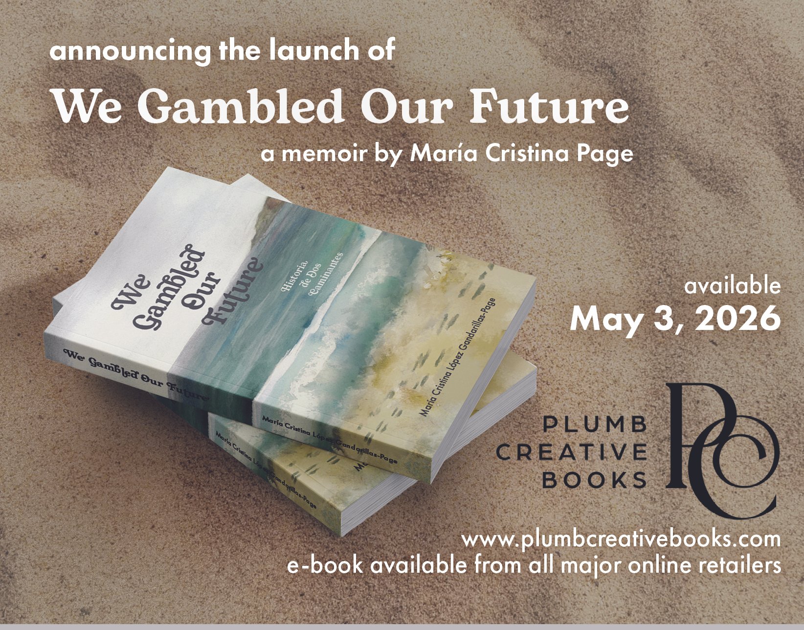 Book Launch for We Gambled Our Future