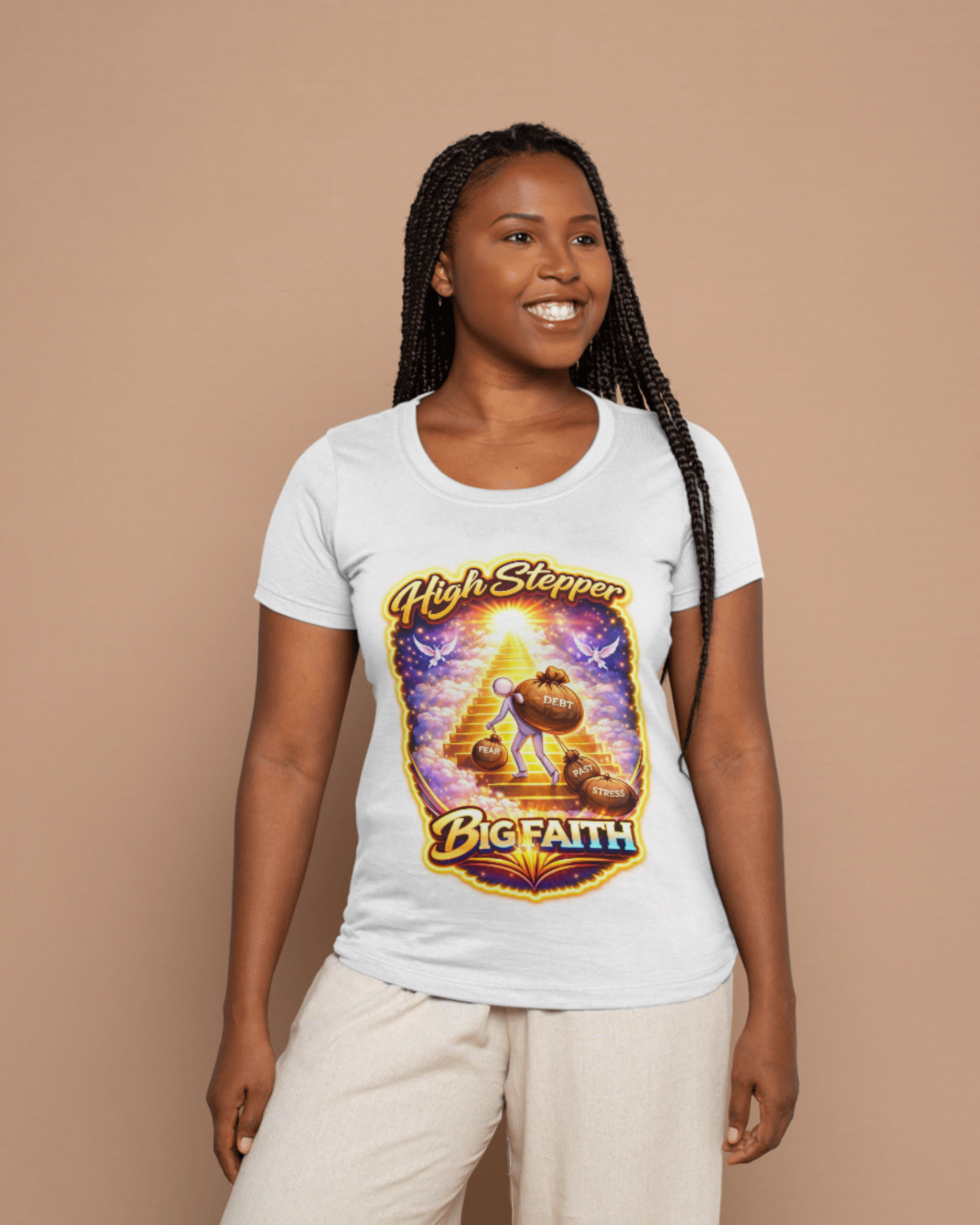 High Stepper Big Faith Tee