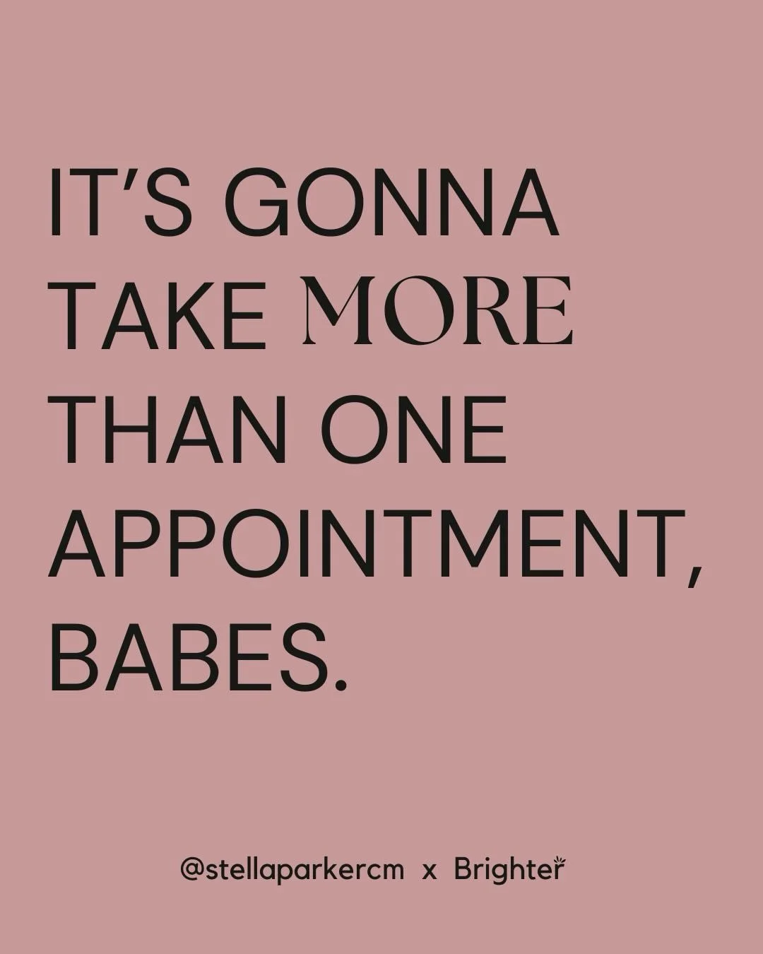 The above isn&rsquo;t a sales pitch. That&rsquo;s just how your body works.

You didn&rsquo;t get here overnight: the exhaustion, the pain, the cycle that&rsquo;s been off for years&hellip; that all took time to build. And so of course, it takes time