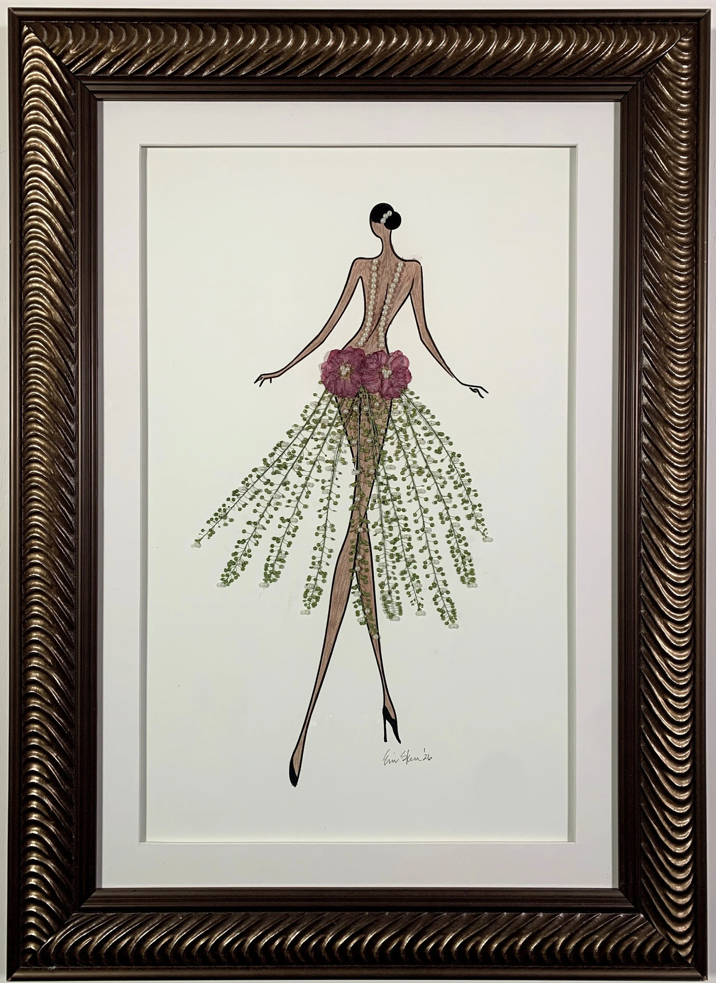 She Wore the Seagrass Dress