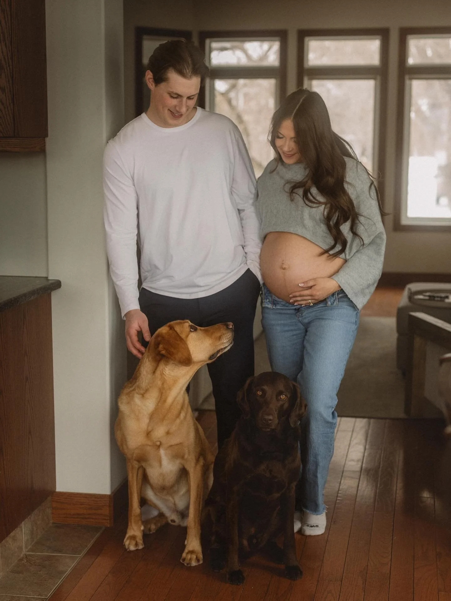 New best friend arriving soon&hellip; 🐾

Bo &amp; Remi patiently waiting to be the best brothers to their new best friend 🍼🤍