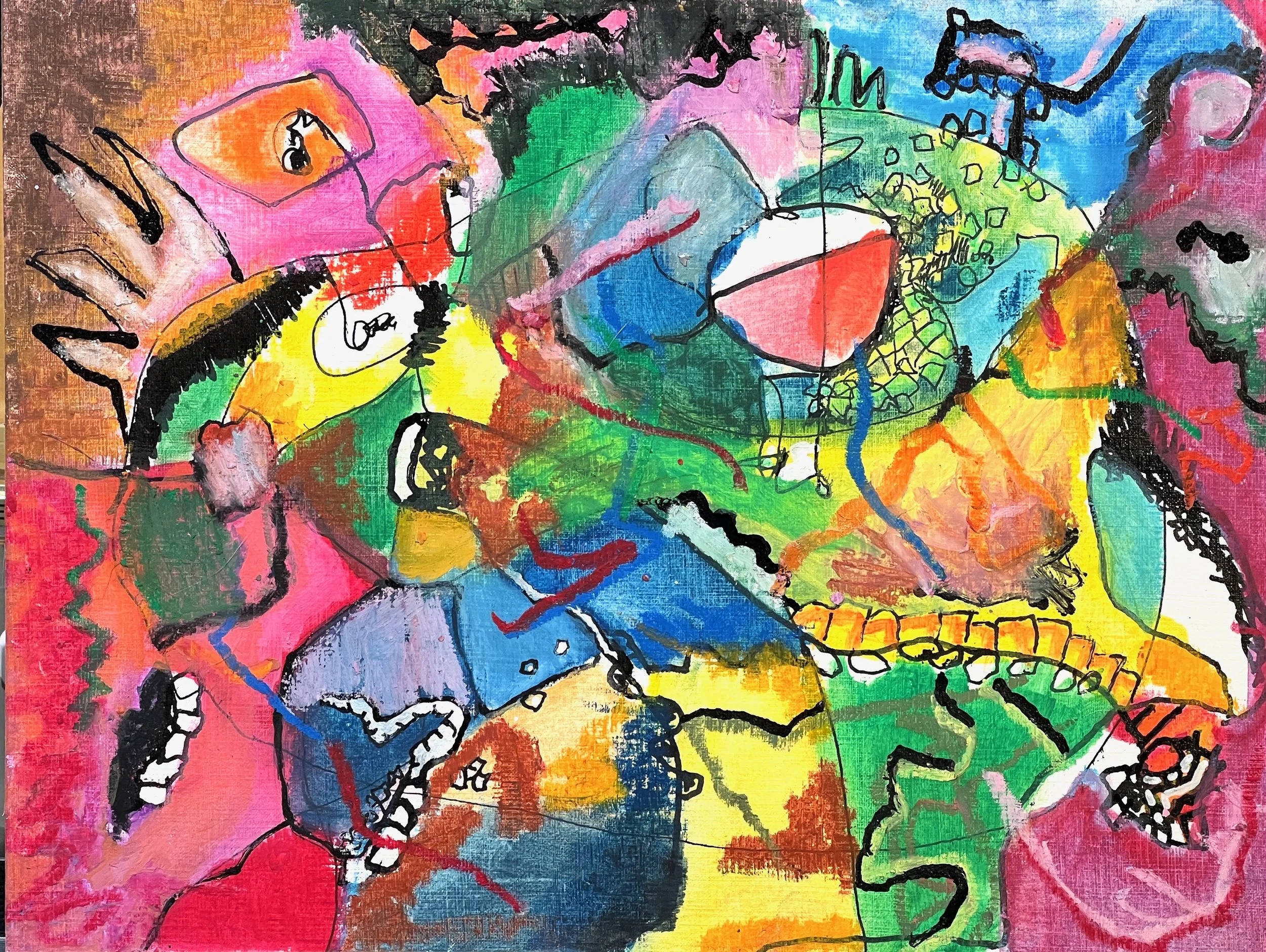 Perdition, paintings, drawings