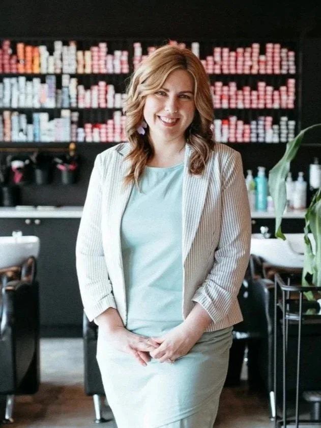Rachel Graham, hairstylist at the Hair Lab in St. Louis, MO.