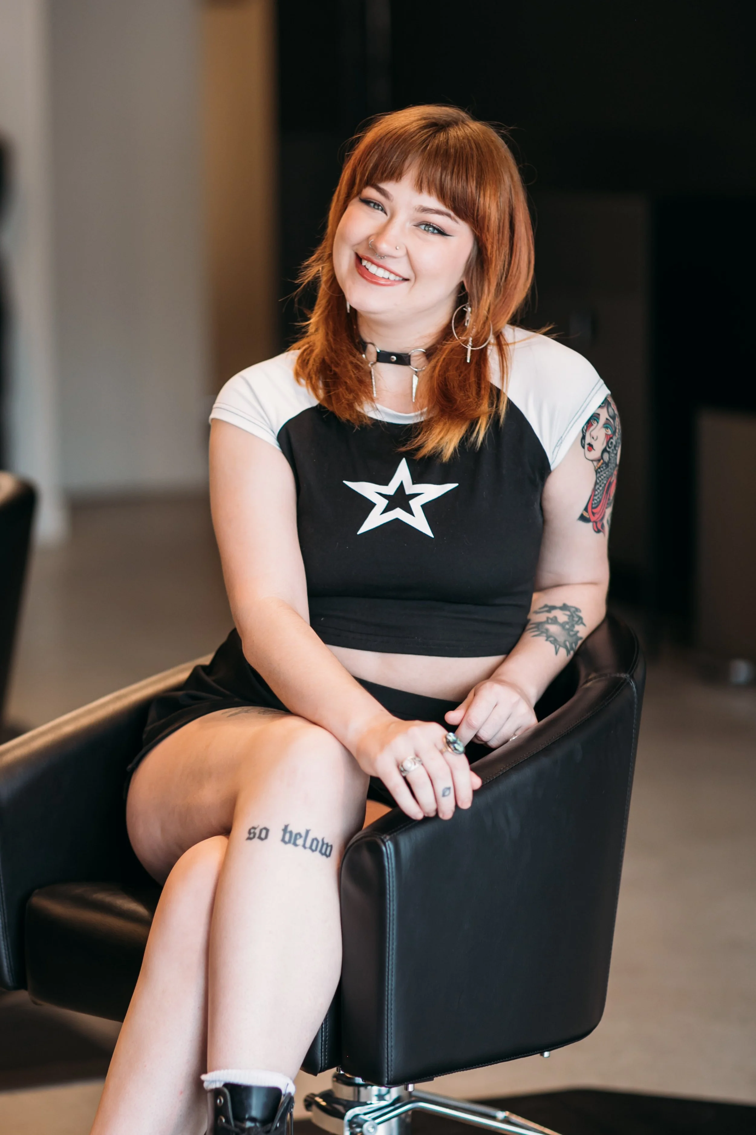 Taylor Orzel, alternative hairstylist at the Hair Lab in St. Louis, MO.