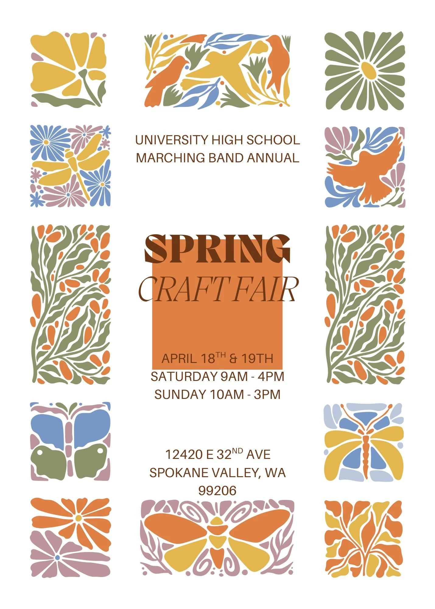 U-High Craft Fair (Sunday)