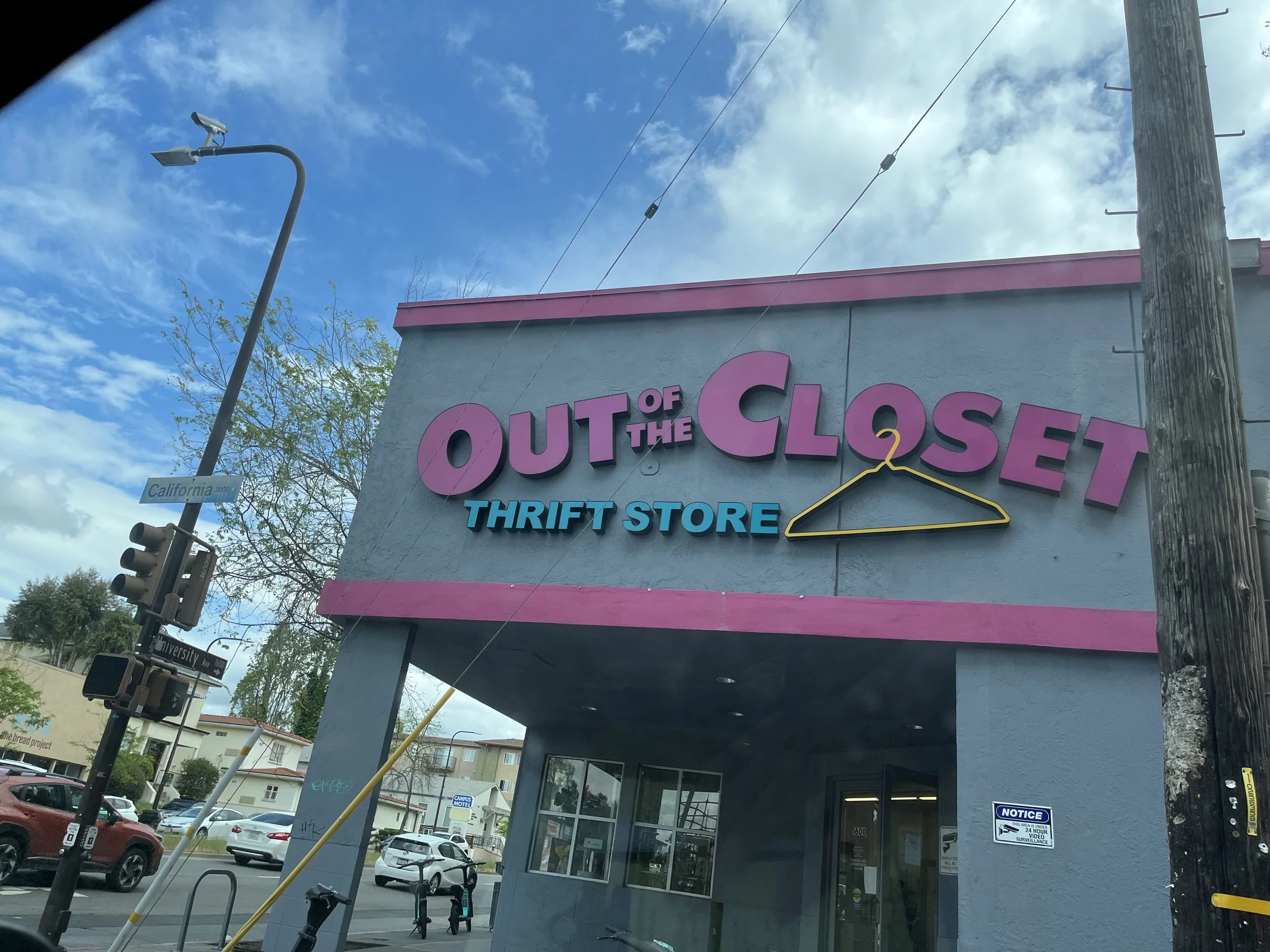 Out of the Closet Berkeley