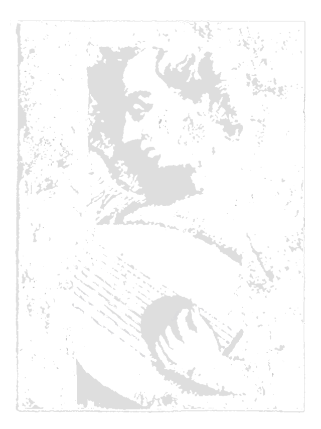 A watermark of a man playing the lute.