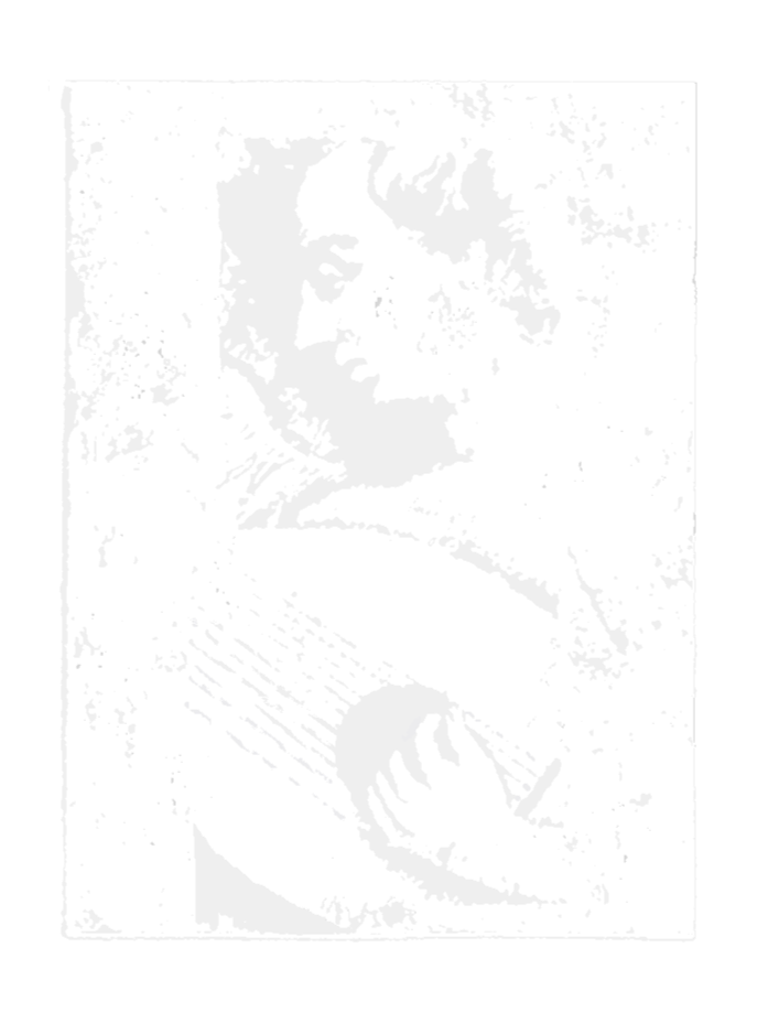 A watermark of a man playing the lute.