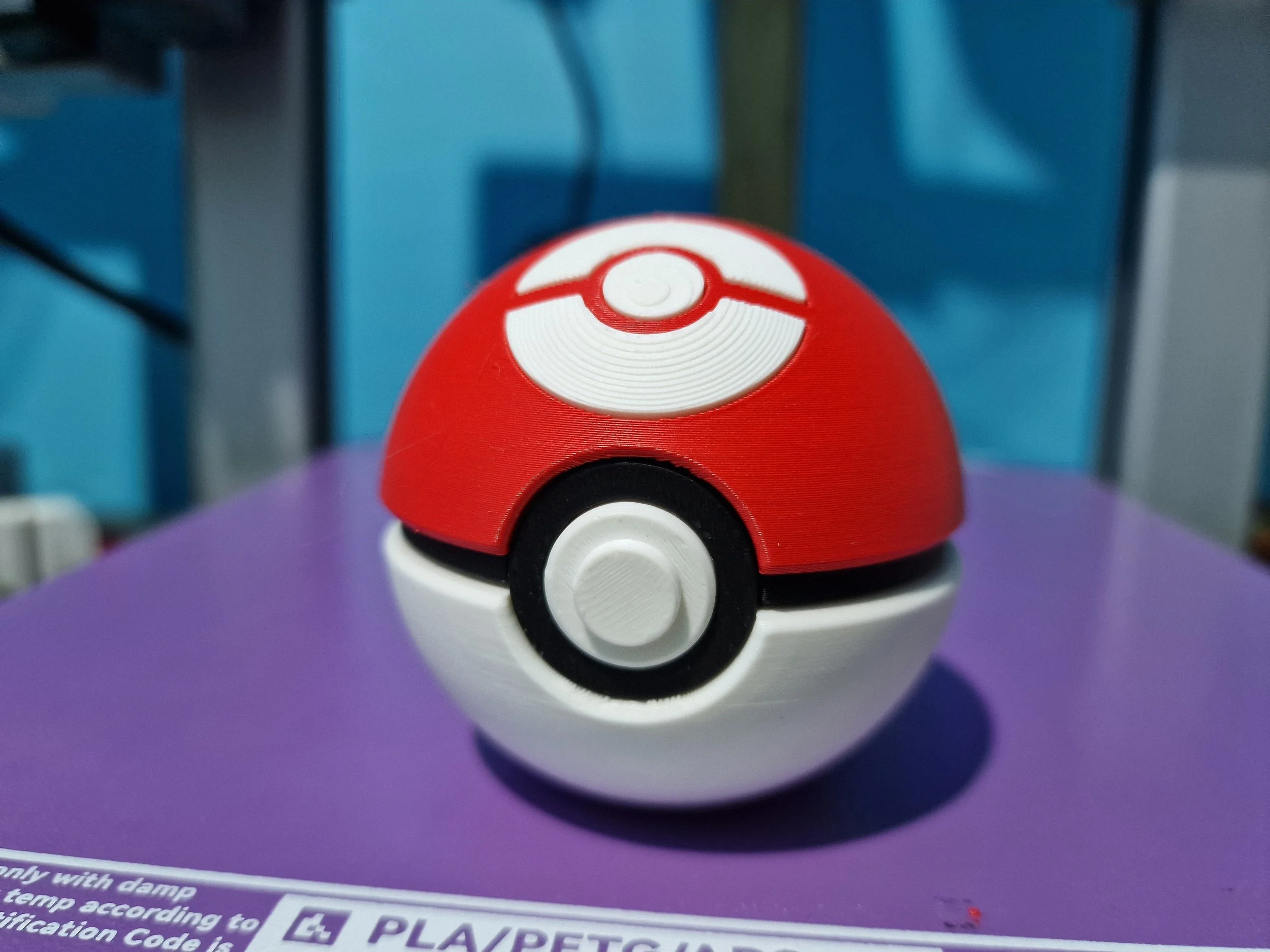 Sport Ball Pokeball Display Ball Pokémon Inspired Collectible Desk Shelf Decor