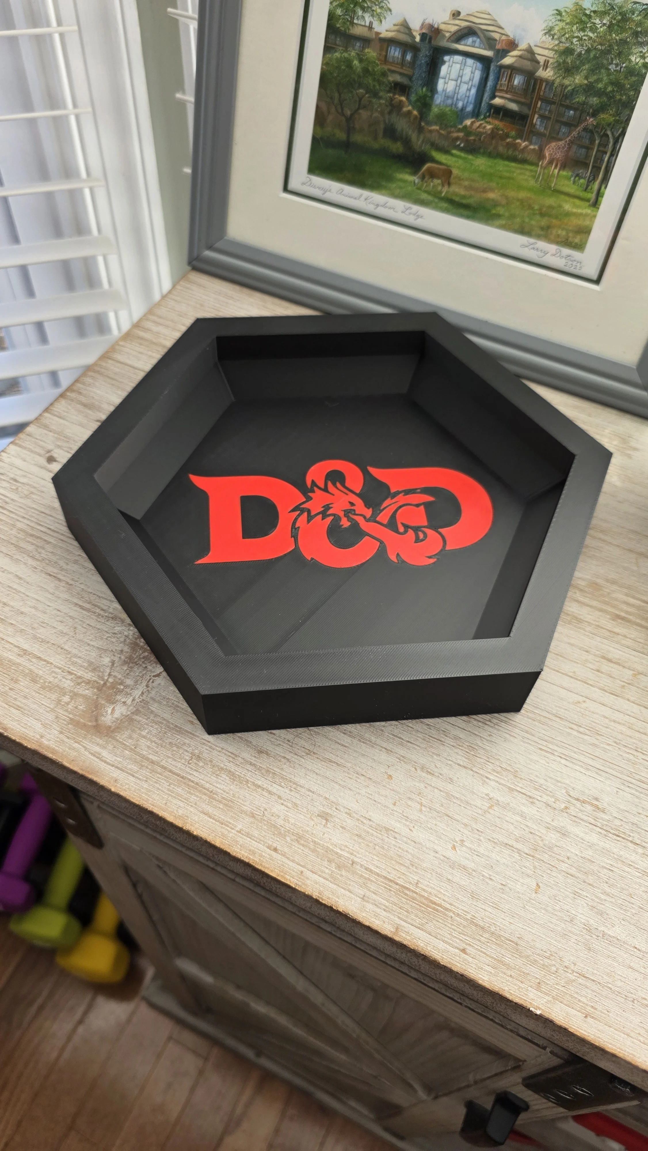 Dice Tray with Dungeons and Dragons logo DND3.jpg