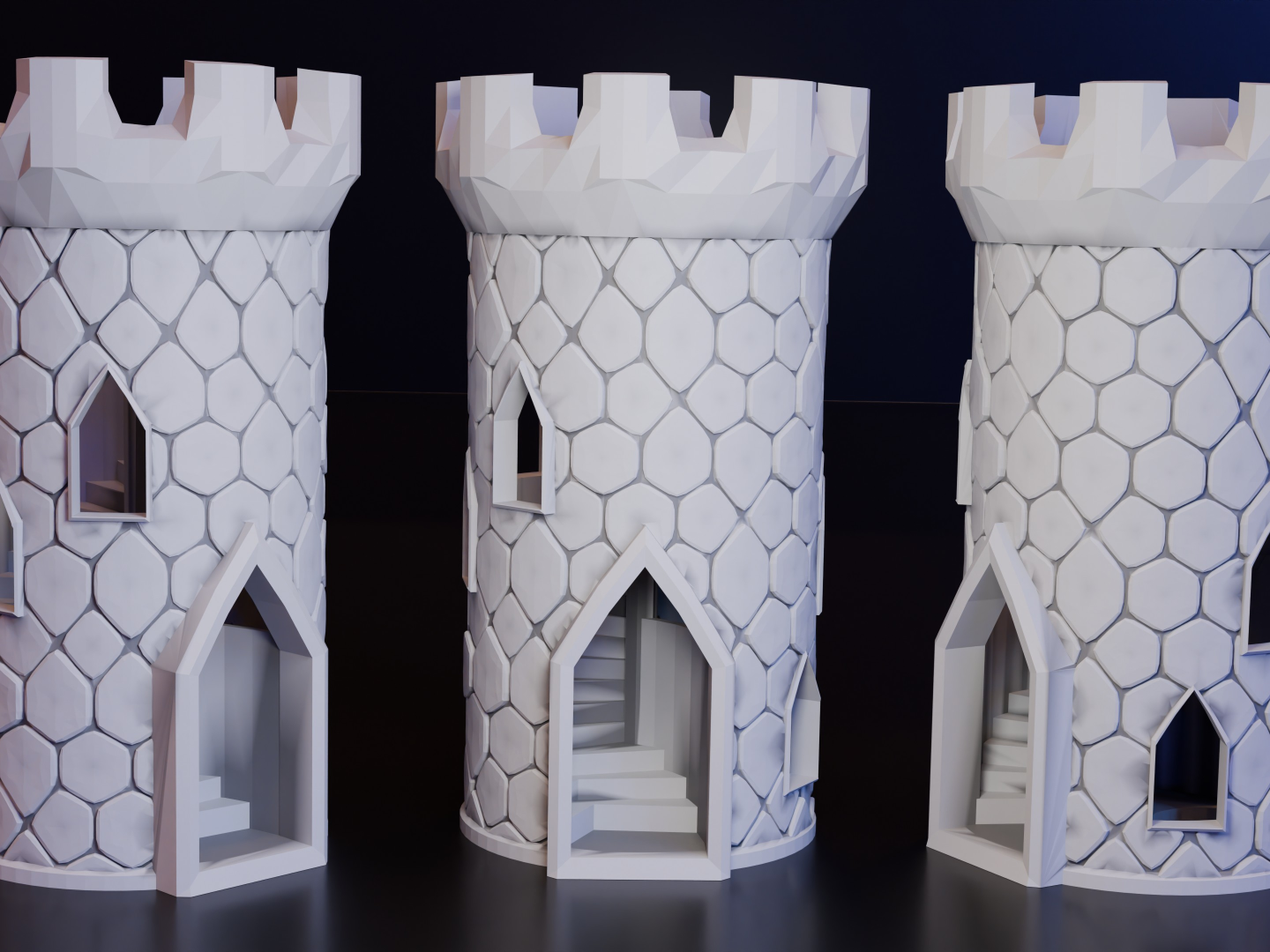 Castle Dice Tower 158mm DnD Tabletop RPG