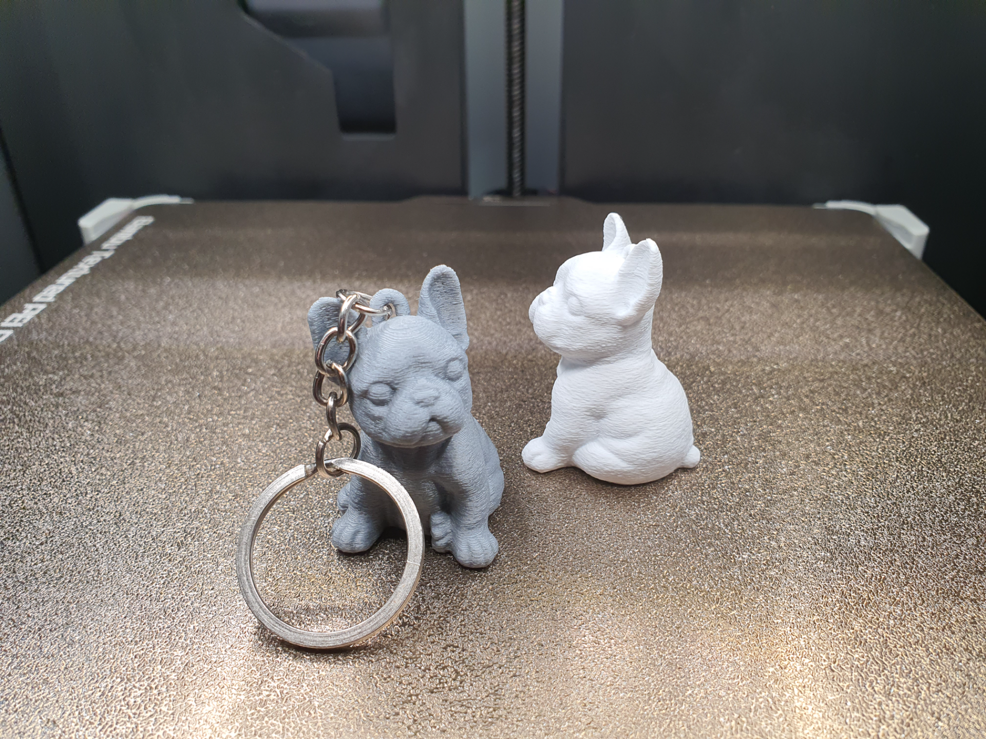 French bulldog Keyring3.png