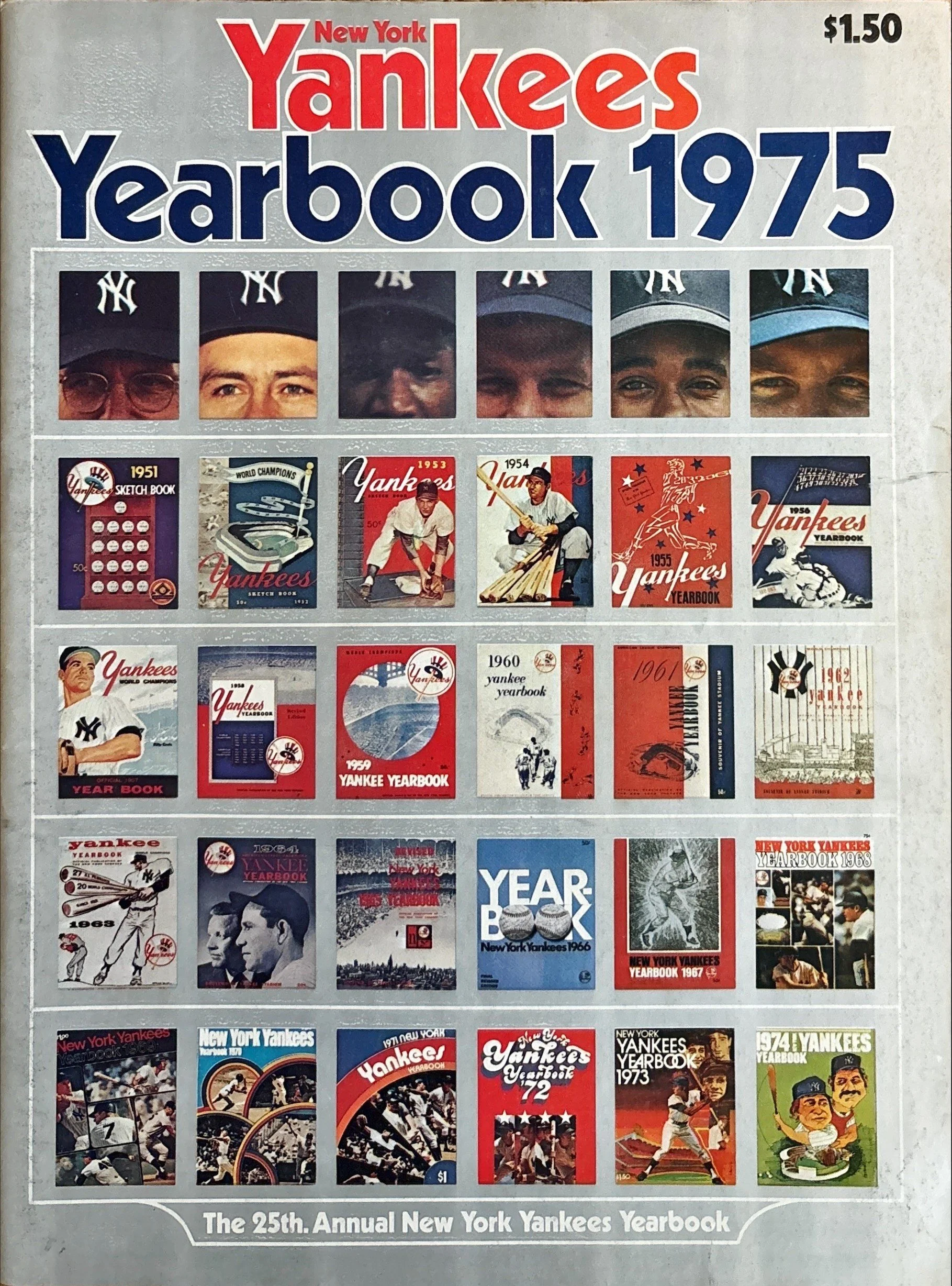 1975-1979 Yankees Yearbooks