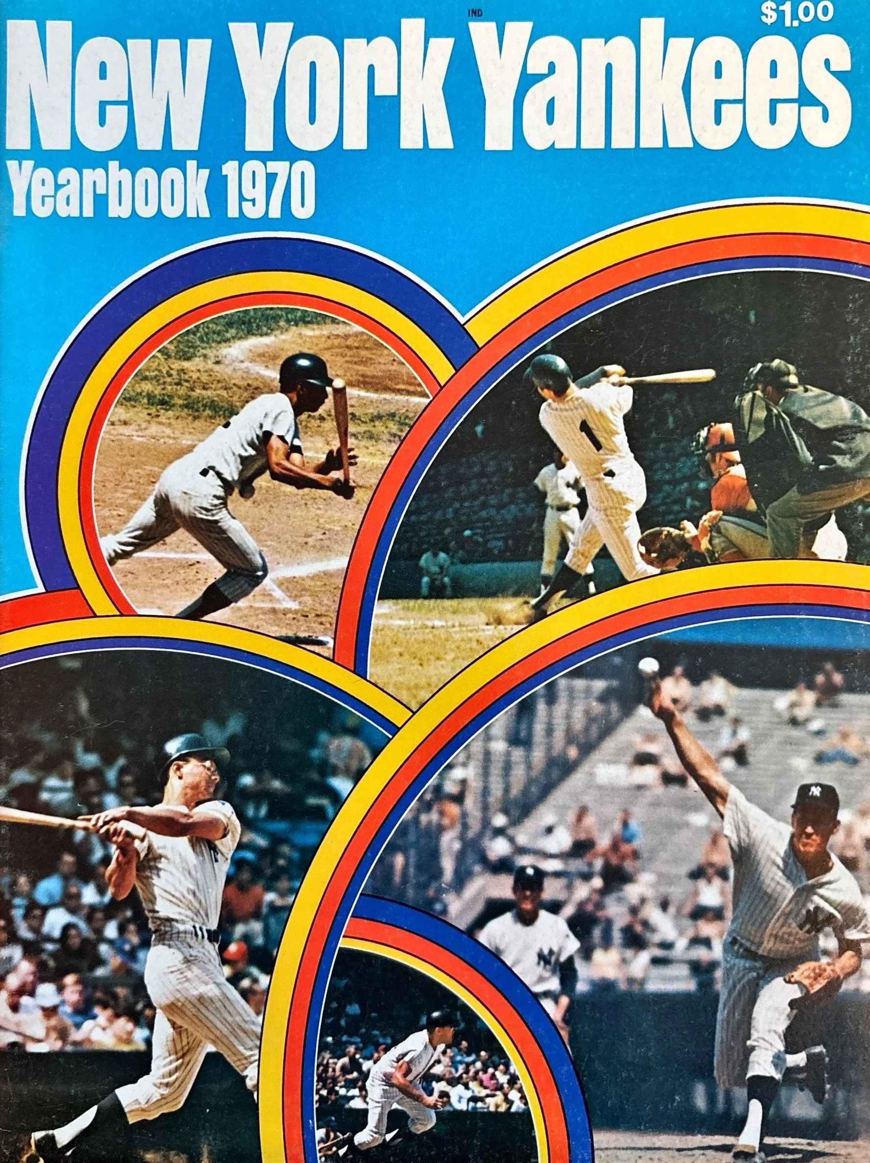 1970-1974 Yankees Yearbooks