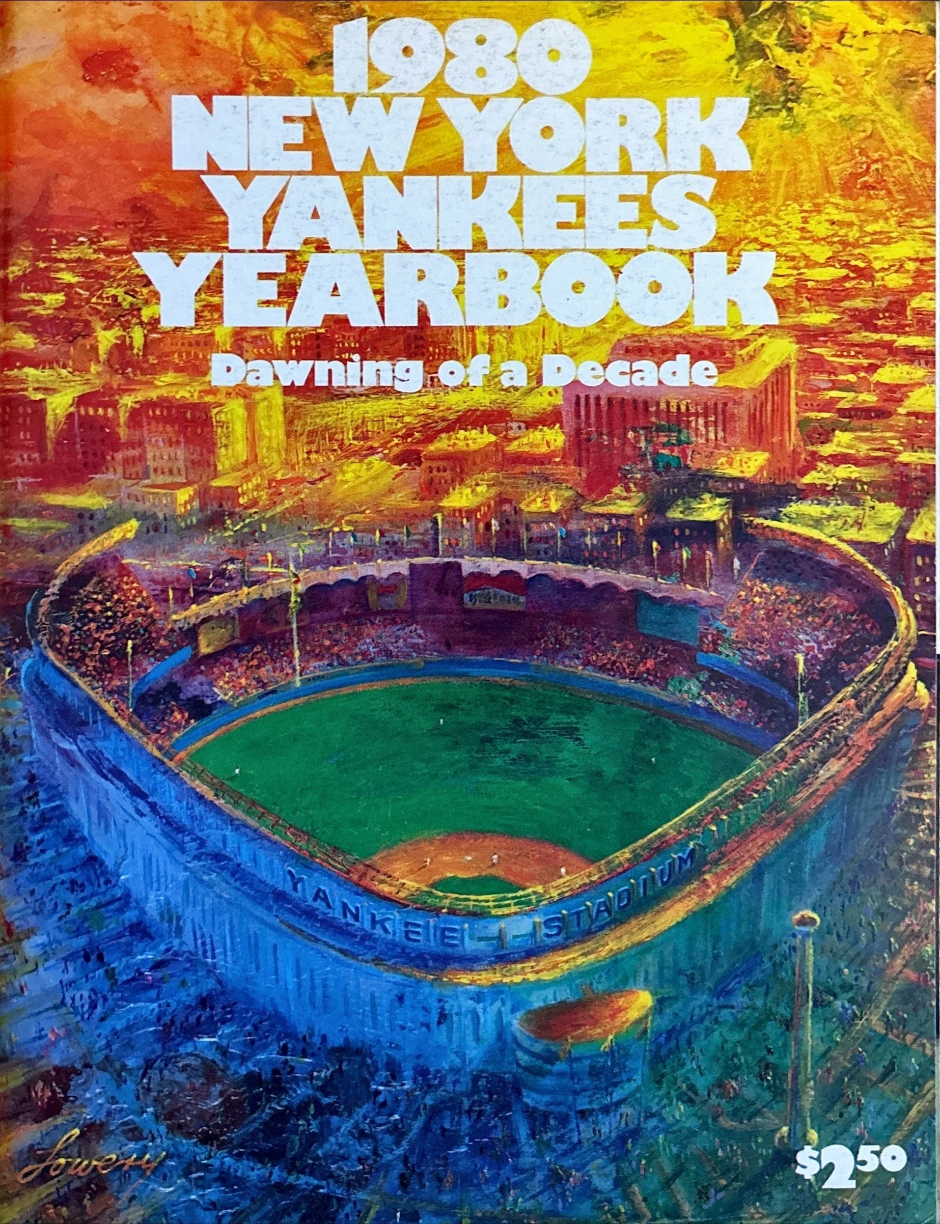 1980-1984 Yankees Yearbooks