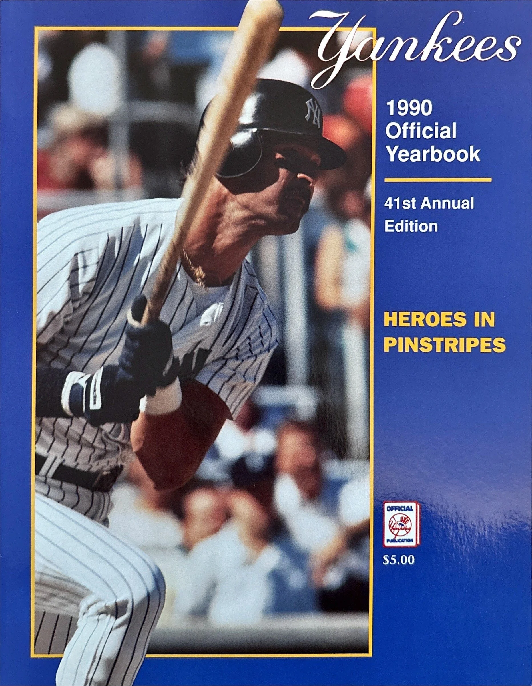 1990-1994 Yankees Yearbooks