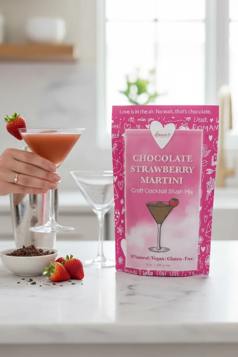 Chocolate Strawberry Martini REady-T0-Freeze Cocktail